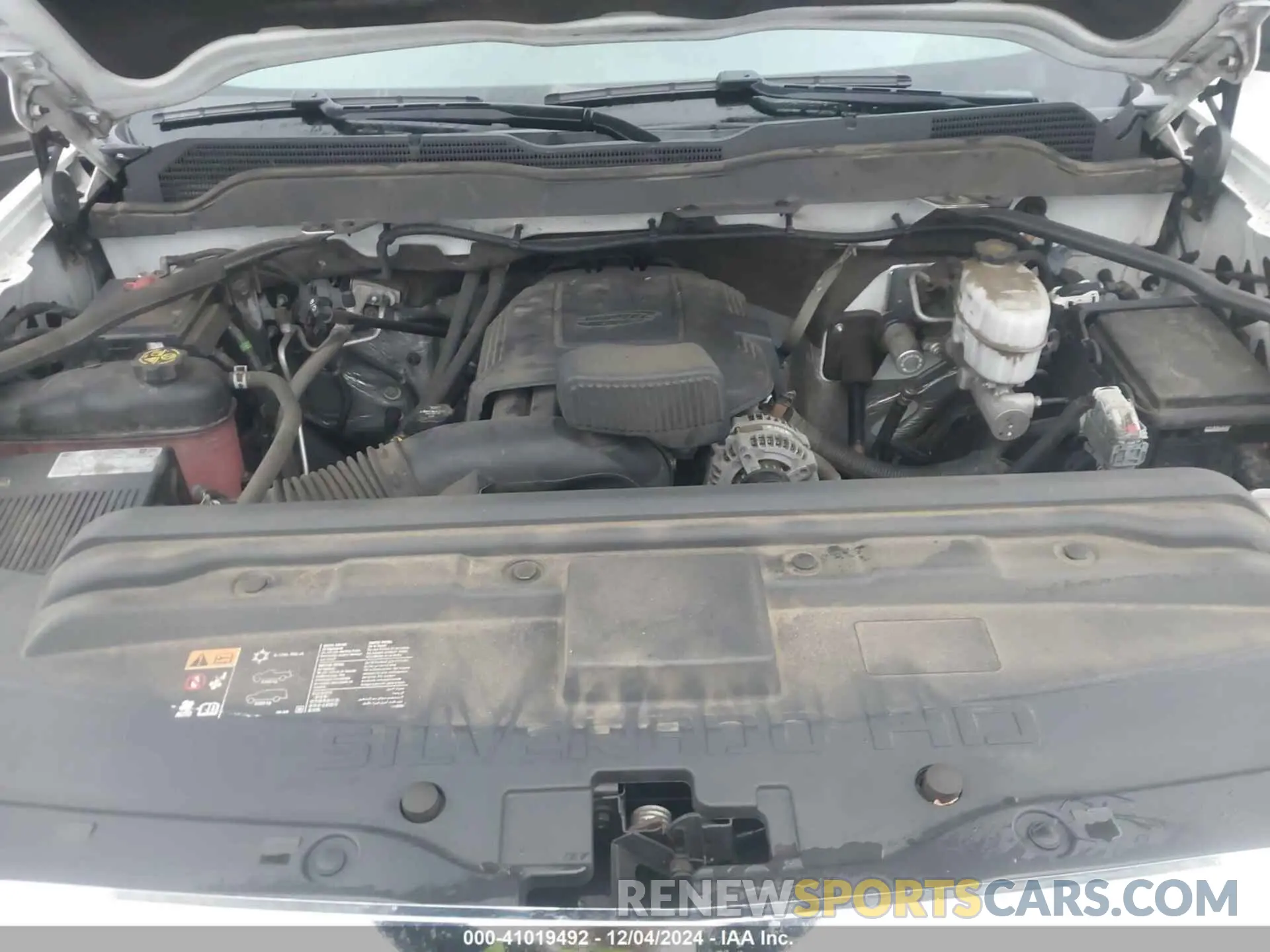 10 fotografías del automóvil dañado 2GB2CREG5K1215881 CHEVROLET SILVERADO 2500HD 2019