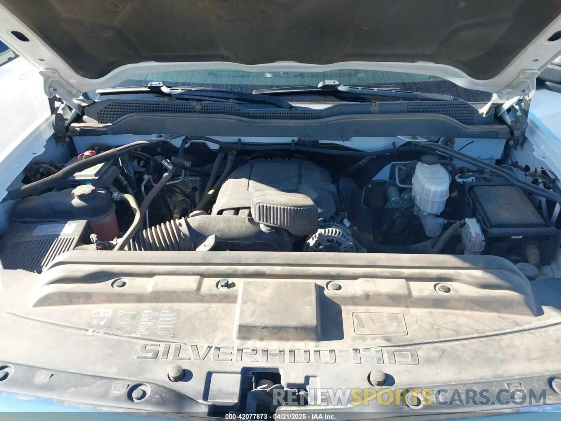 10 fotografías del automóvil dañado 2GB2CREG9K1166796 CHEVROLET SILVERADO 2500HD 2019