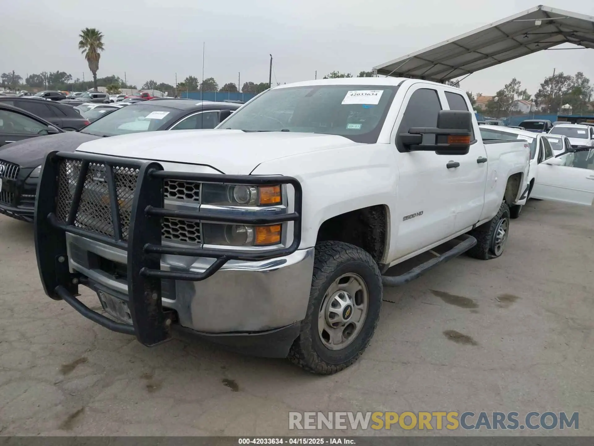 2 fotografías del automóvil dañado 2GC2KREG6K1108417 CHEVROLET SILVERADO 2500HD 2019