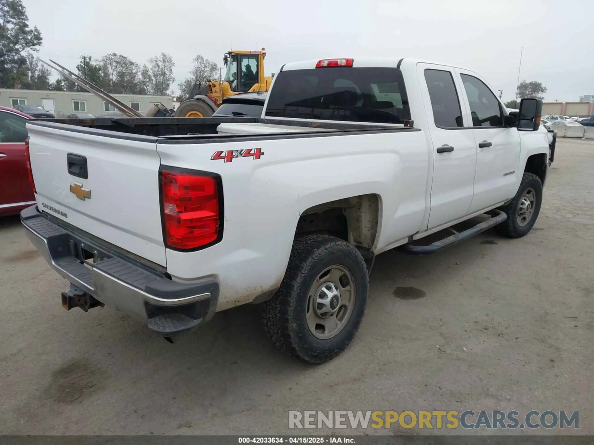 4 fotografías del automóvil dañado 2GC2KREG6K1108417 CHEVROLET SILVERADO 2500HD 2019