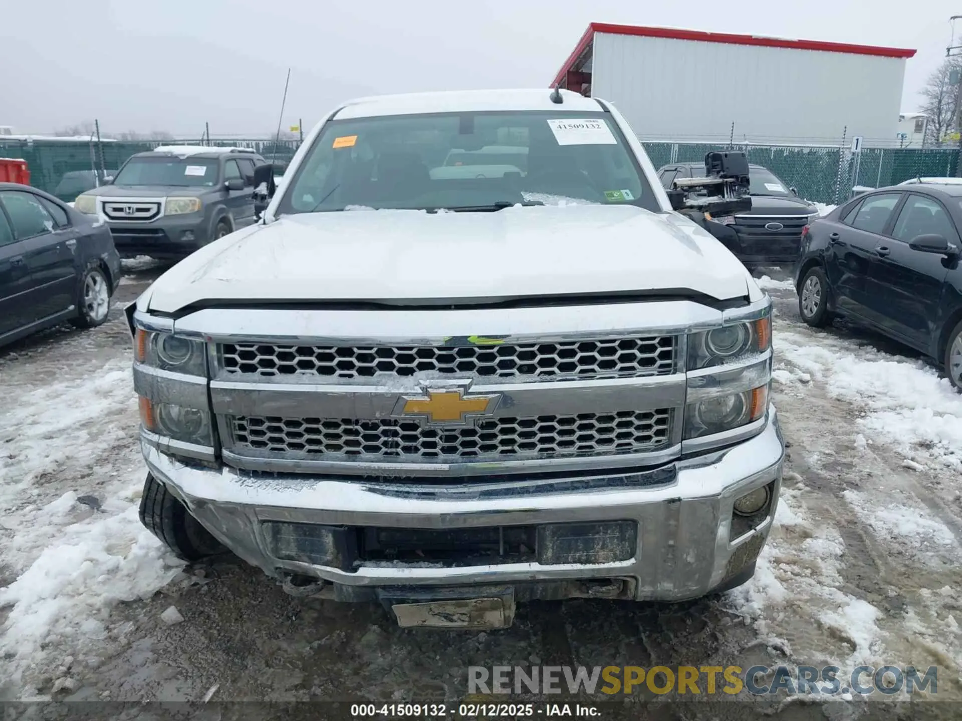 12 fotografías del automóvil dañado 2GC2KSEG6K1169239 CHEVROLET SILVERADO 2500HD 2019