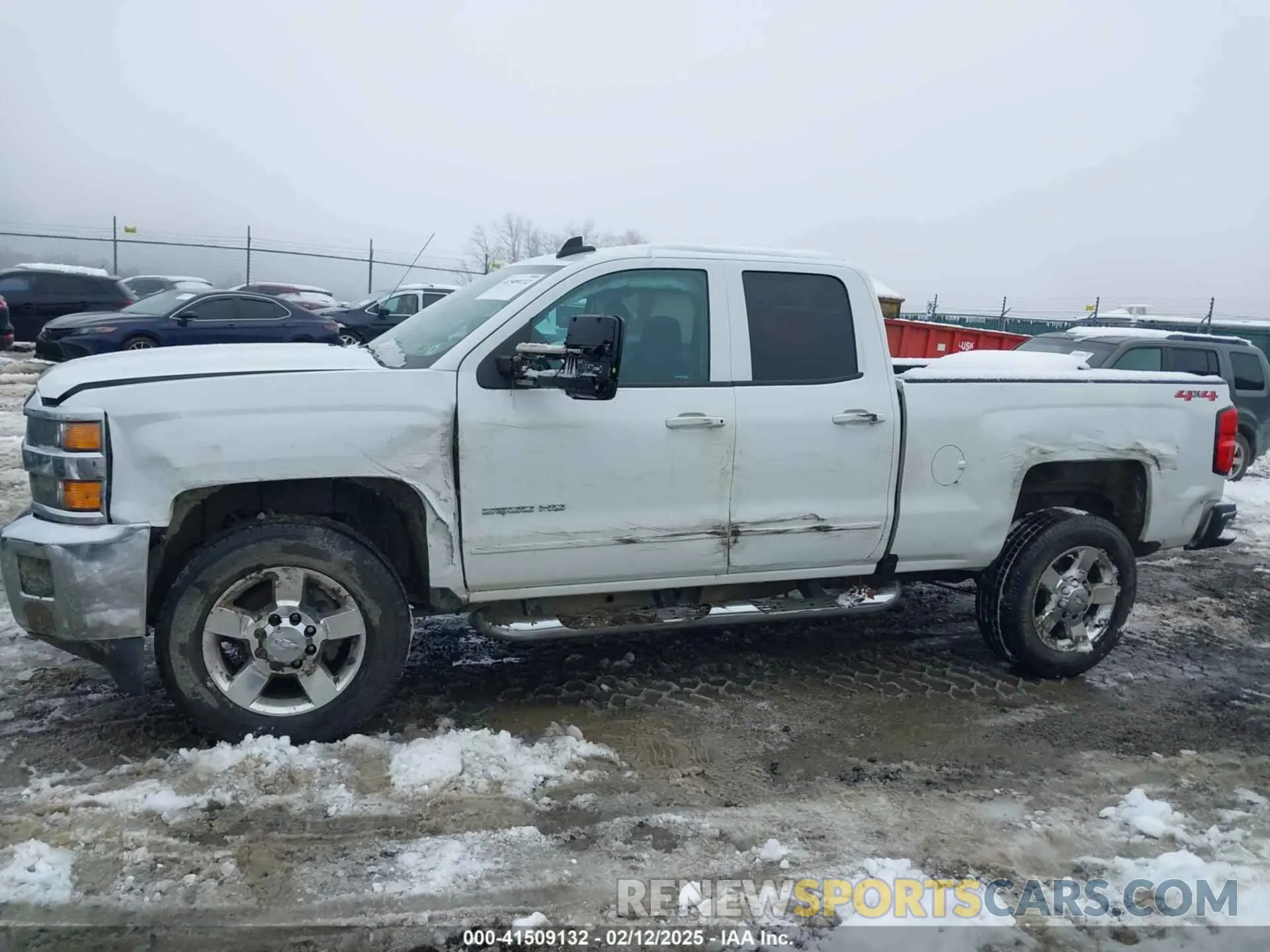 14 fotografías del automóvil dañado 2GC2KSEG6K1169239 CHEVROLET SILVERADO 2500HD 2019