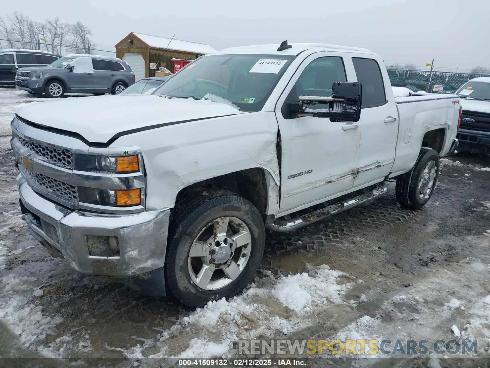 2 fotografías del automóvil dañado 2GC2KSEG6K1169239 CHEVROLET SILVERADO 2500HD 2019