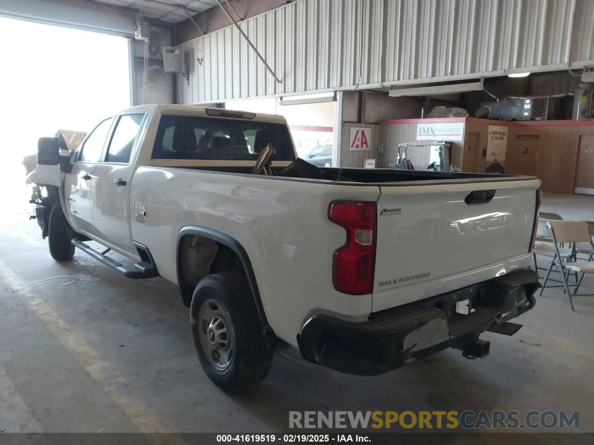 3 fotografías del automóvil dañado 1GC1WLE72LF313188 CHEVROLET SILVERADO 2500HD 2020