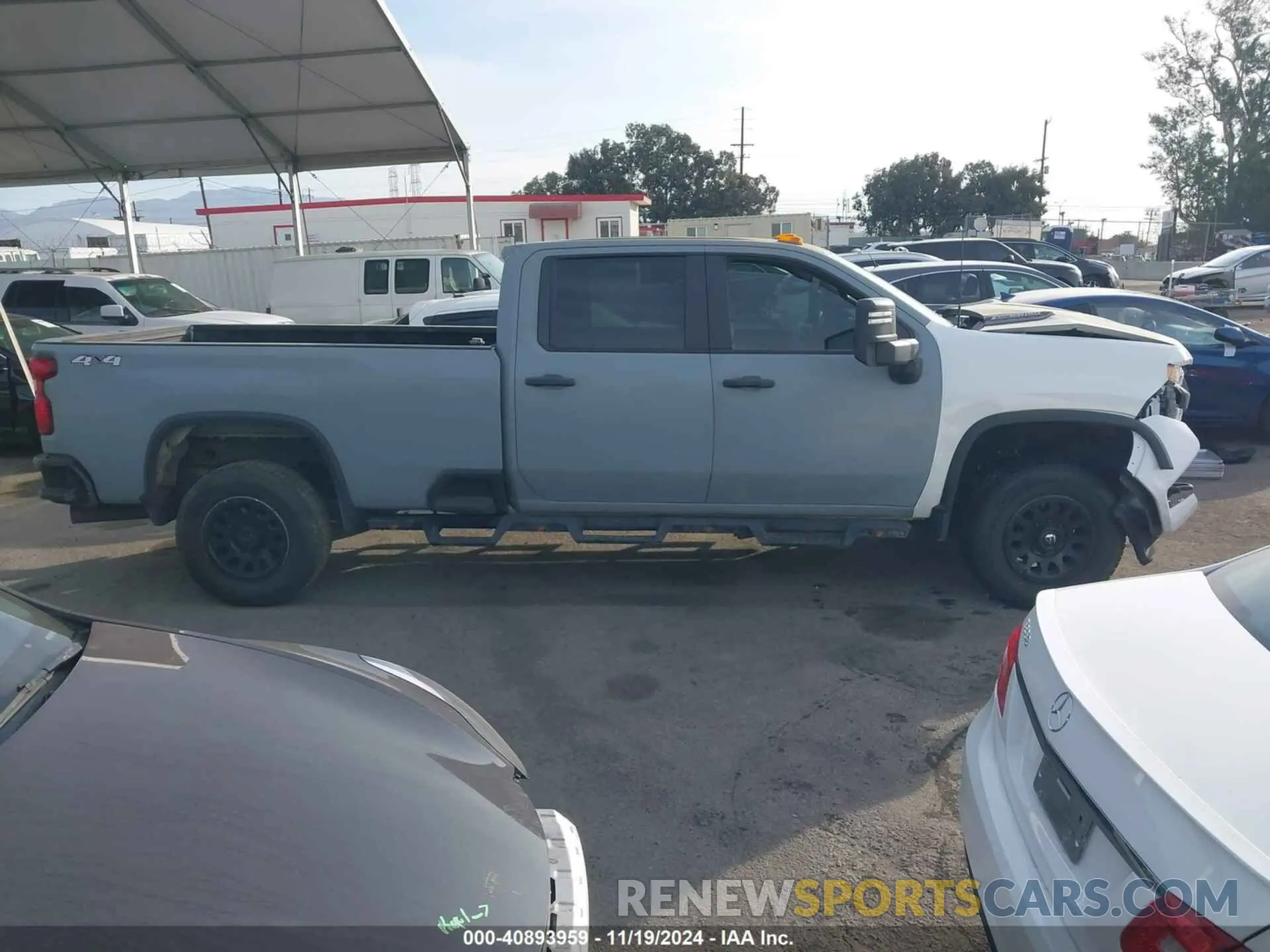 13 fotografías del automóvil dañado 1GC1YLEY3LF274761 CHEVROLET SILVERADO 2500HD 2020