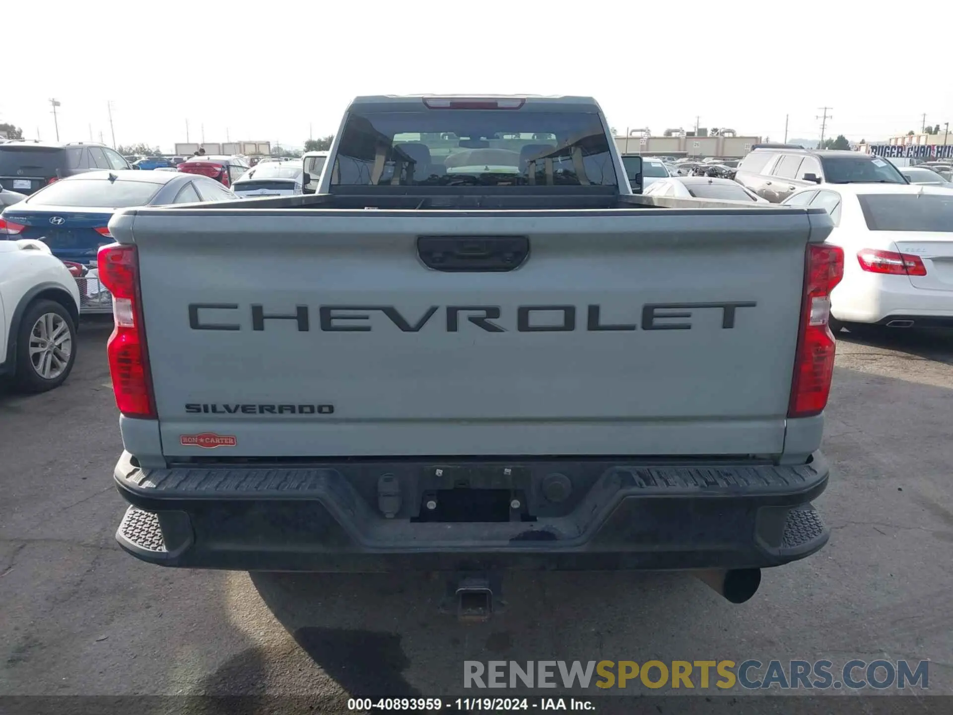 16 fotografías del automóvil dañado 1GC1YLEY3LF274761 CHEVROLET SILVERADO 2500HD 2020