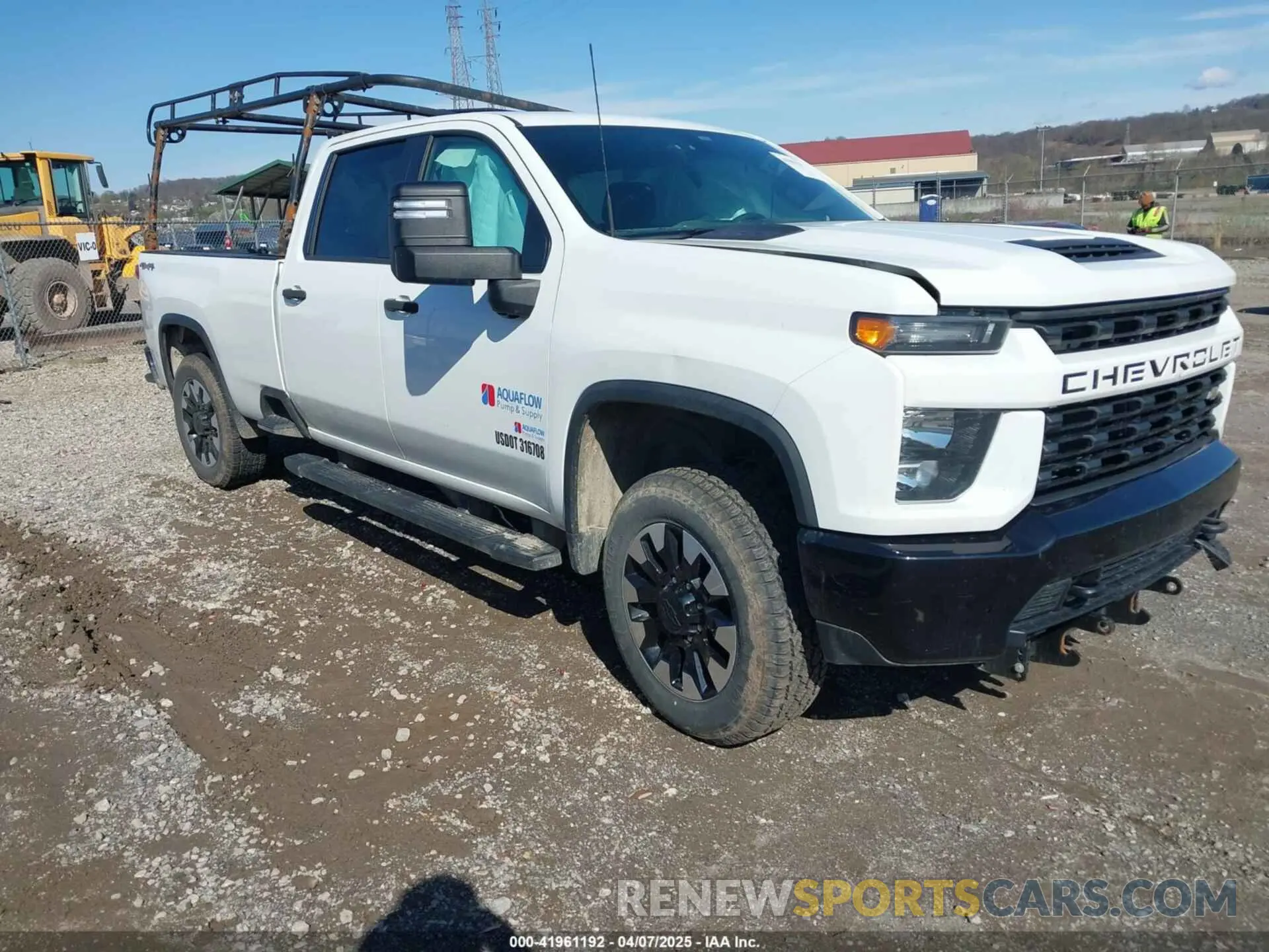 1 fotografías del automóvil dañado 1GC4YME77LF180487 CHEVROLET SILVERADO 2500HD 2020