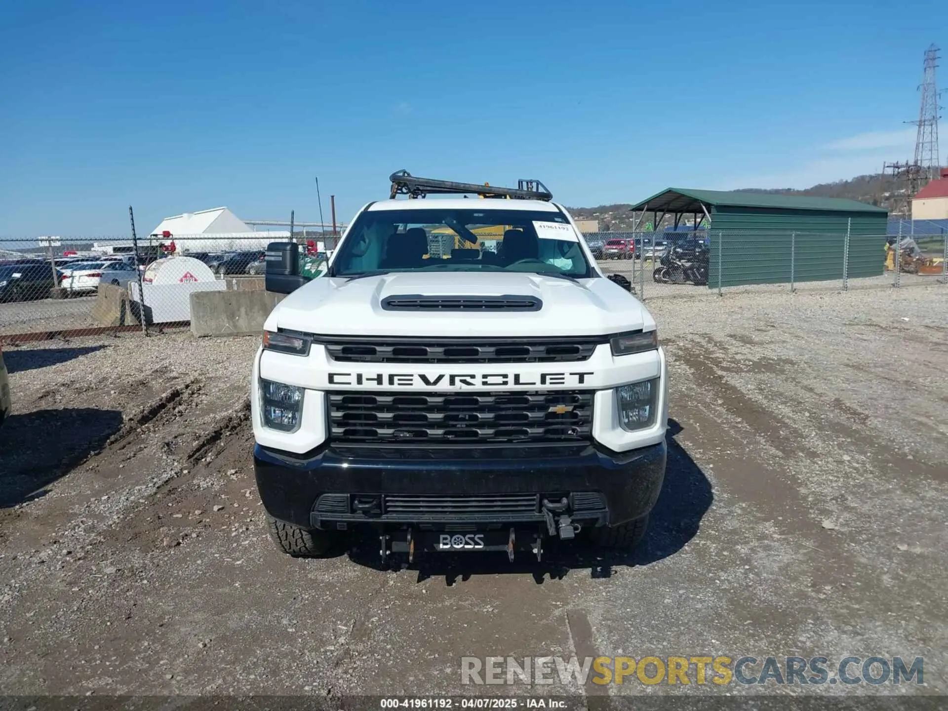 12 fotografías del automóvil dañado 1GC4YME77LF180487 CHEVROLET SILVERADO 2500HD 2020