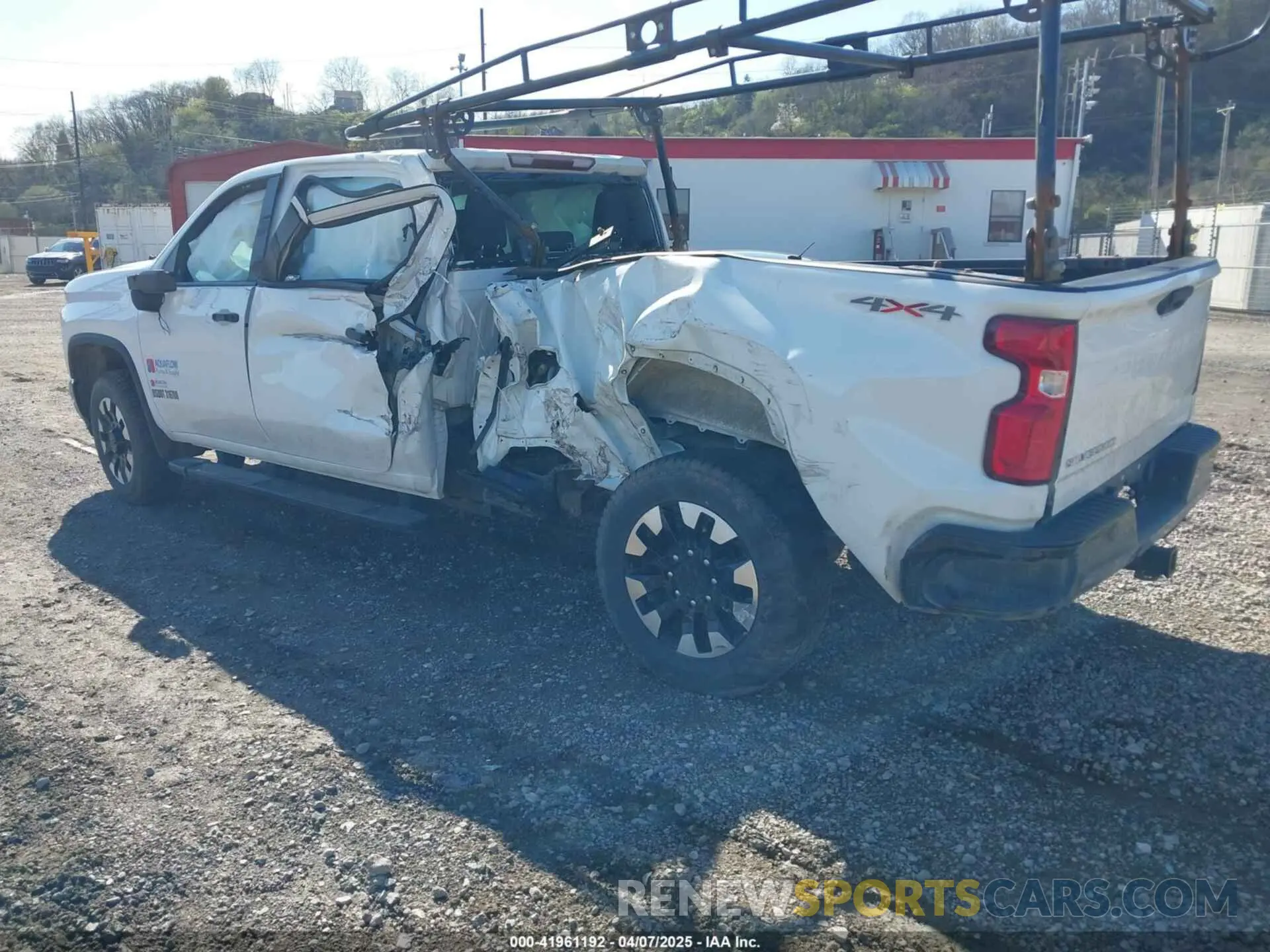 3 fotografías del automóvil dañado 1GC4YME77LF180487 CHEVROLET SILVERADO 2500HD 2020