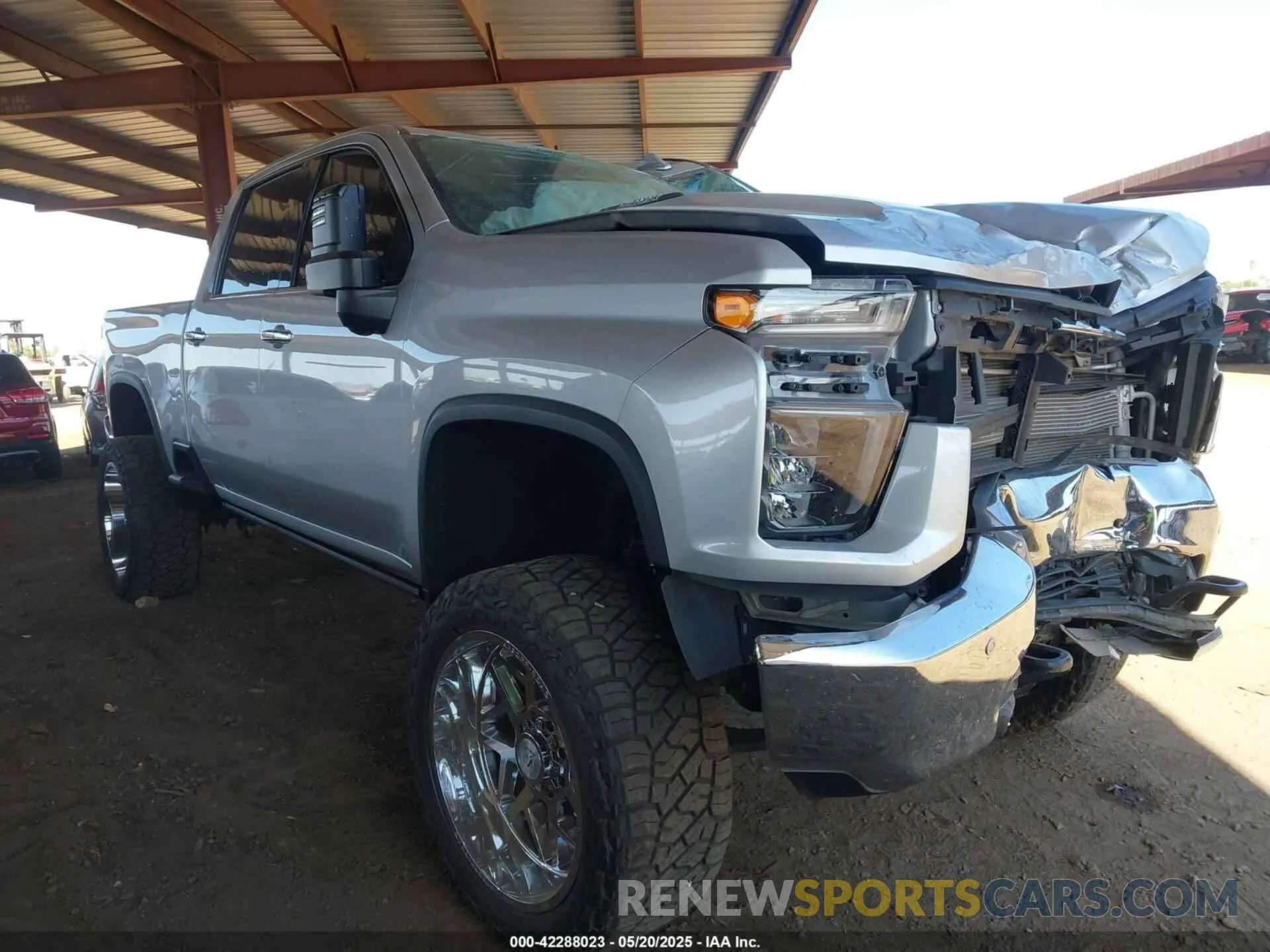1 fotografías del automóvil dañado 1GC4YPEY8LF340385 CHEVROLET SILVERADO 2500HD 2020