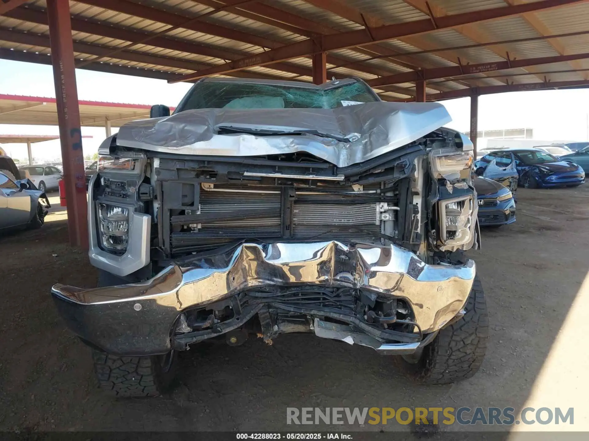 11 fotografías del automóvil dañado 1GC4YPEY8LF340385 CHEVROLET SILVERADO 2500HD 2020