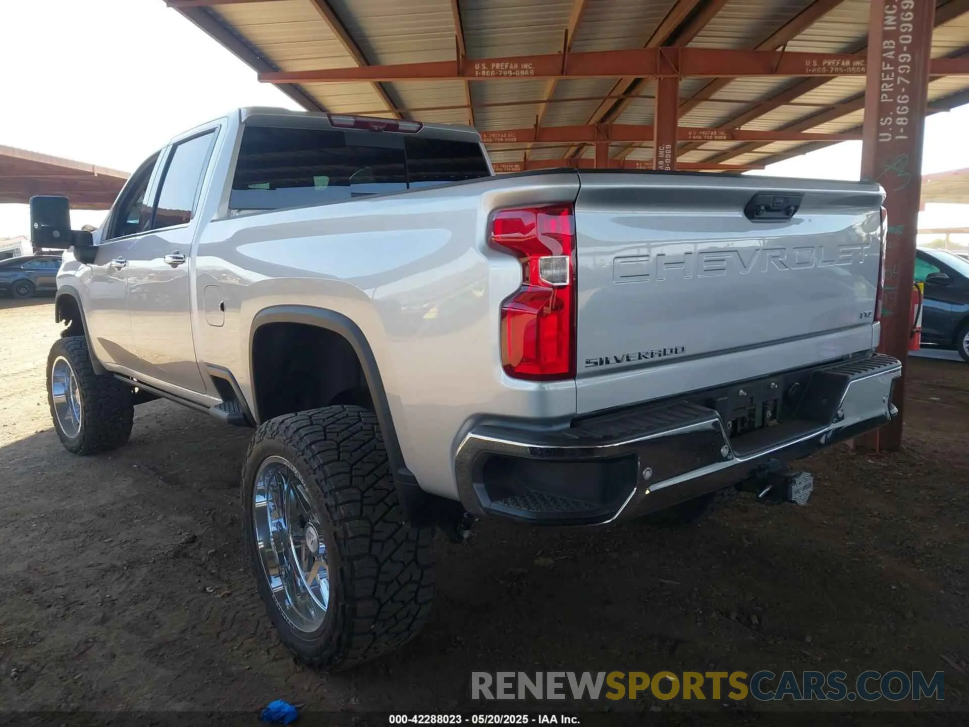 3 fotografías del automóvil dañado 1GC4YPEY8LF340385 CHEVROLET SILVERADO 2500HD 2020