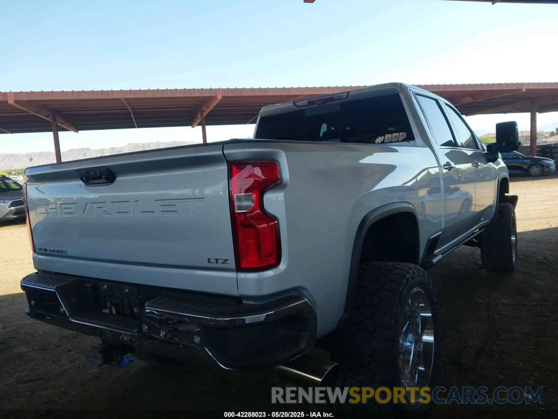 4 fotografías del automóvil dañado 1GC4YPEY8LF340385 CHEVROLET SILVERADO 2500HD 2020