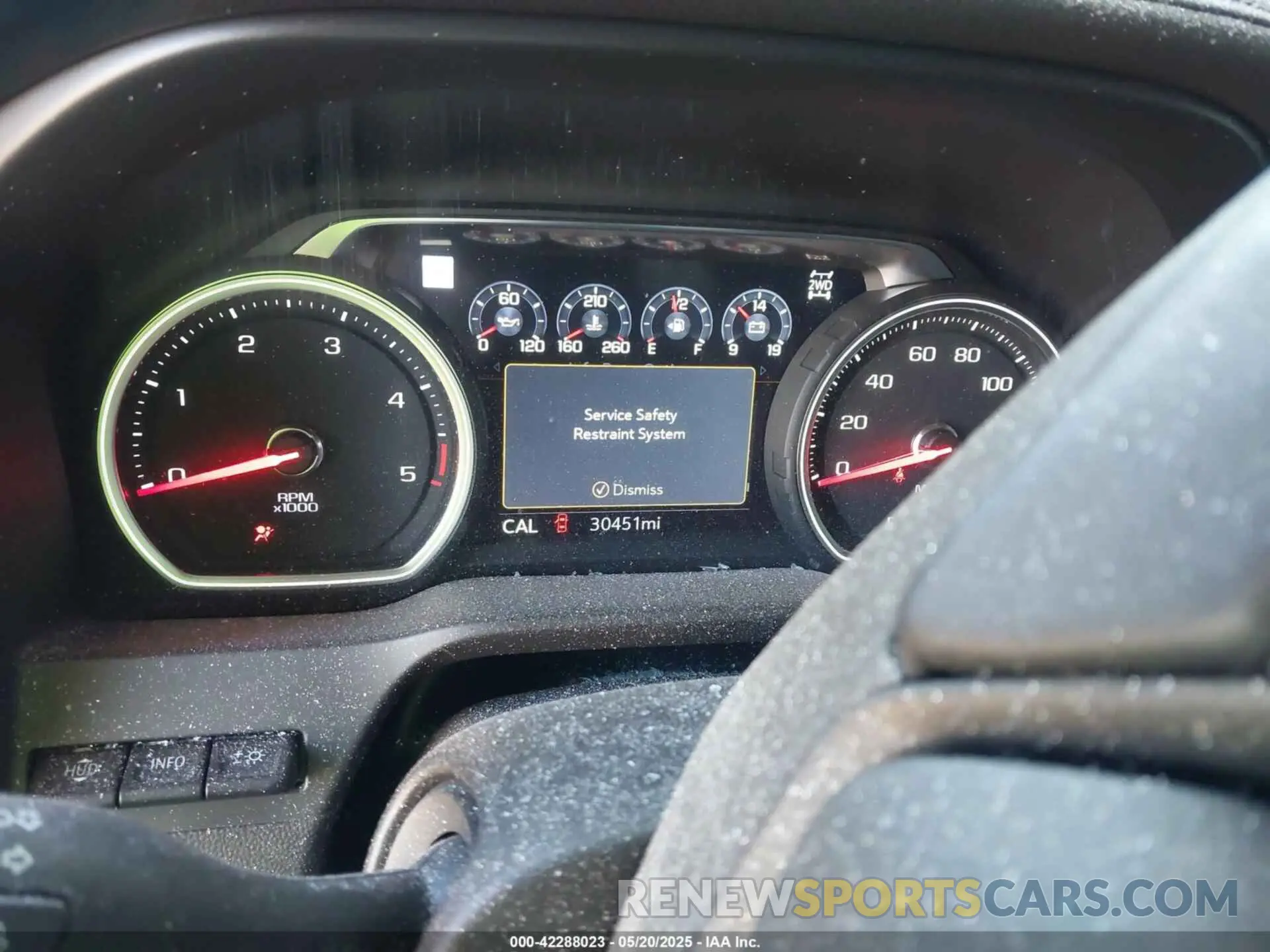 7 fotografías del automóvil dañado 1GC4YPEY8LF340385 CHEVROLET SILVERADO 2500HD 2020