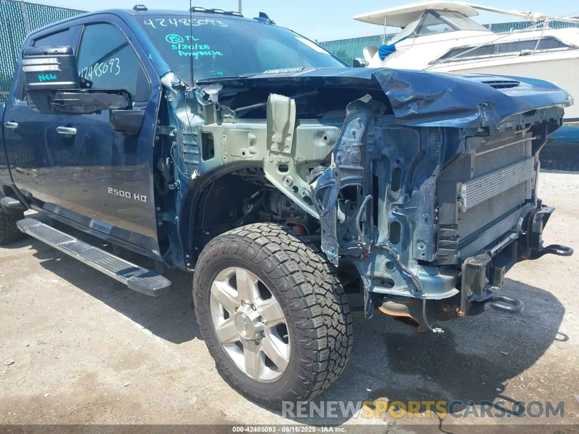 11 fotografías del automóvil dañado 1GC4YPEY9LF148537 CHEVROLET SILVERADO 2500HD 2020