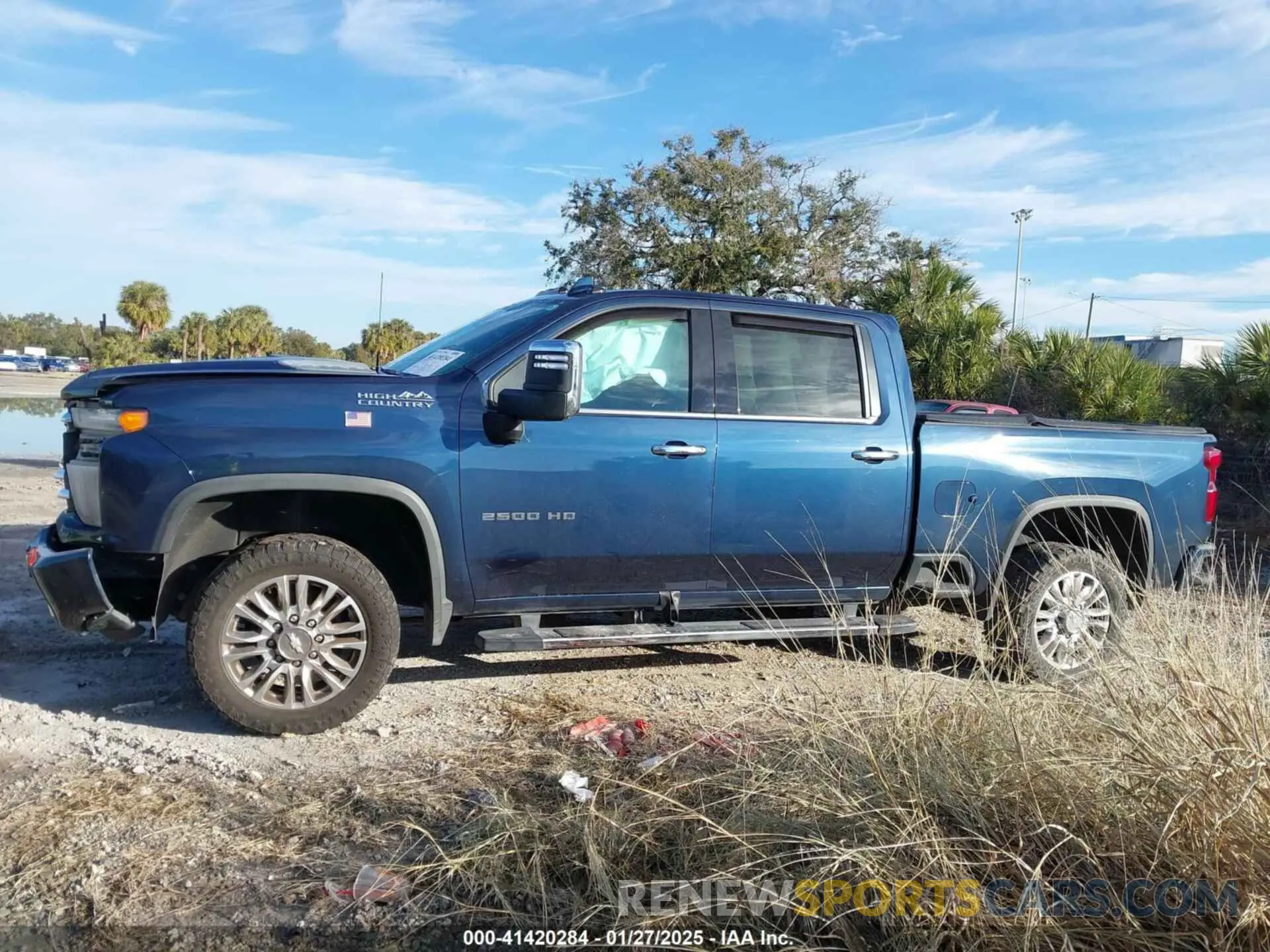 14 fotografías del automóvil dañado 1GC4YRE74LF125492 CHEVROLET SILVERADO 2500HD 2020