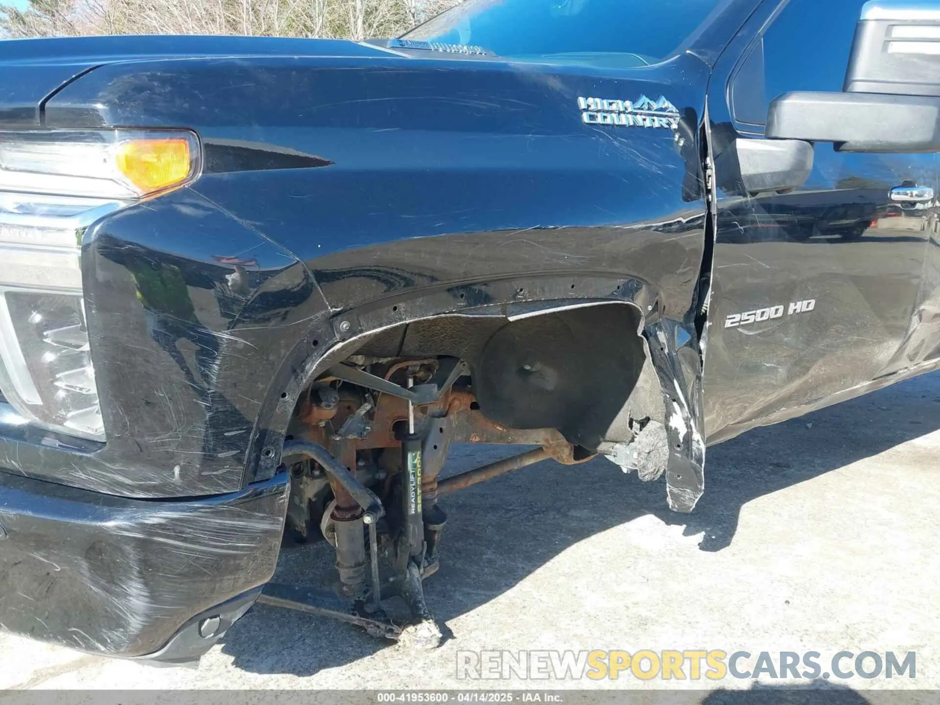 11 fotografías del automóvil dañado 1GC4YREY1LF103359 CHEVROLET SILVERADO 2500HD 2020