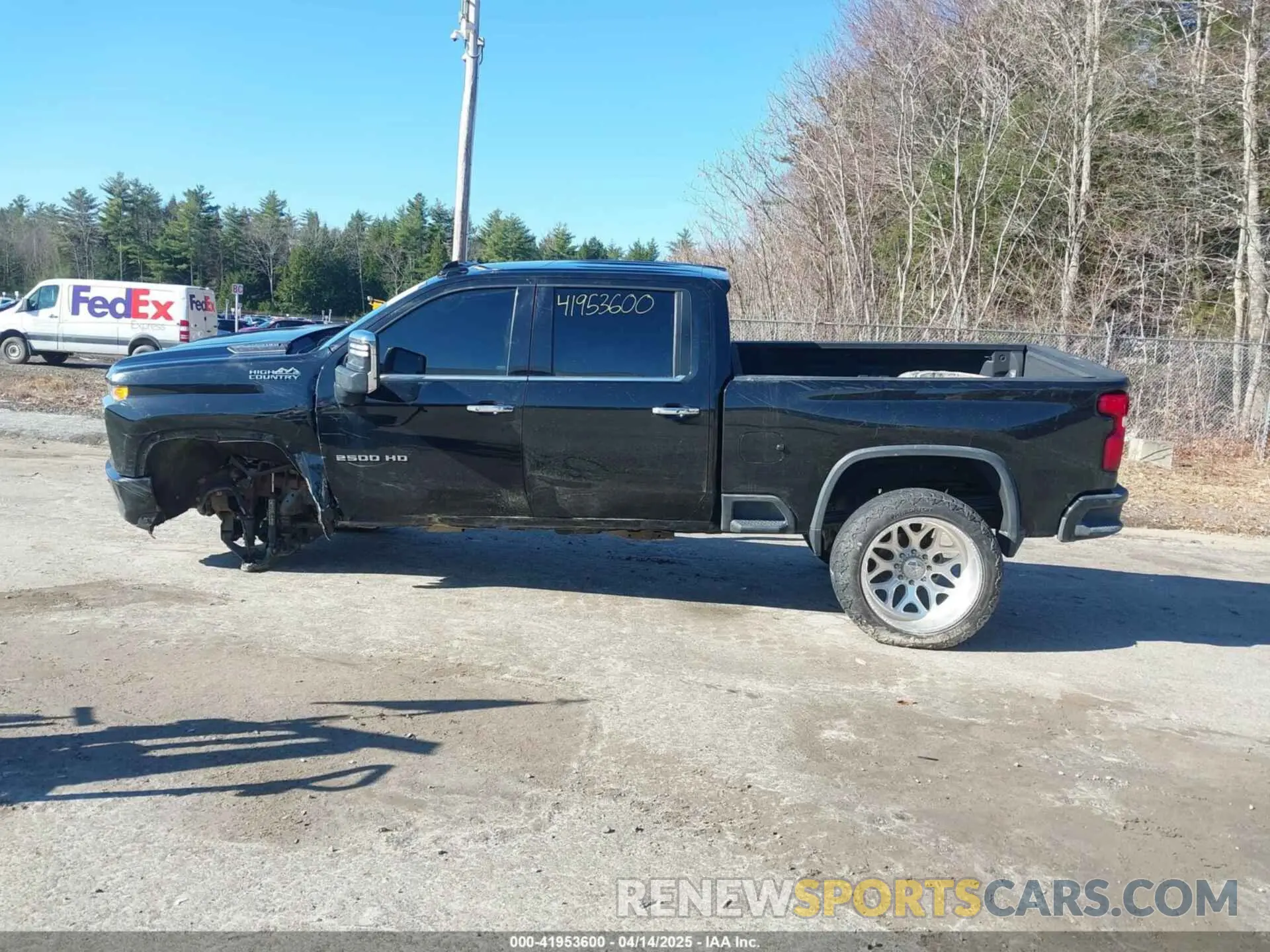 14 fotografías del automóvil dañado 1GC4YREY1LF103359 CHEVROLET SILVERADO 2500HD 2020