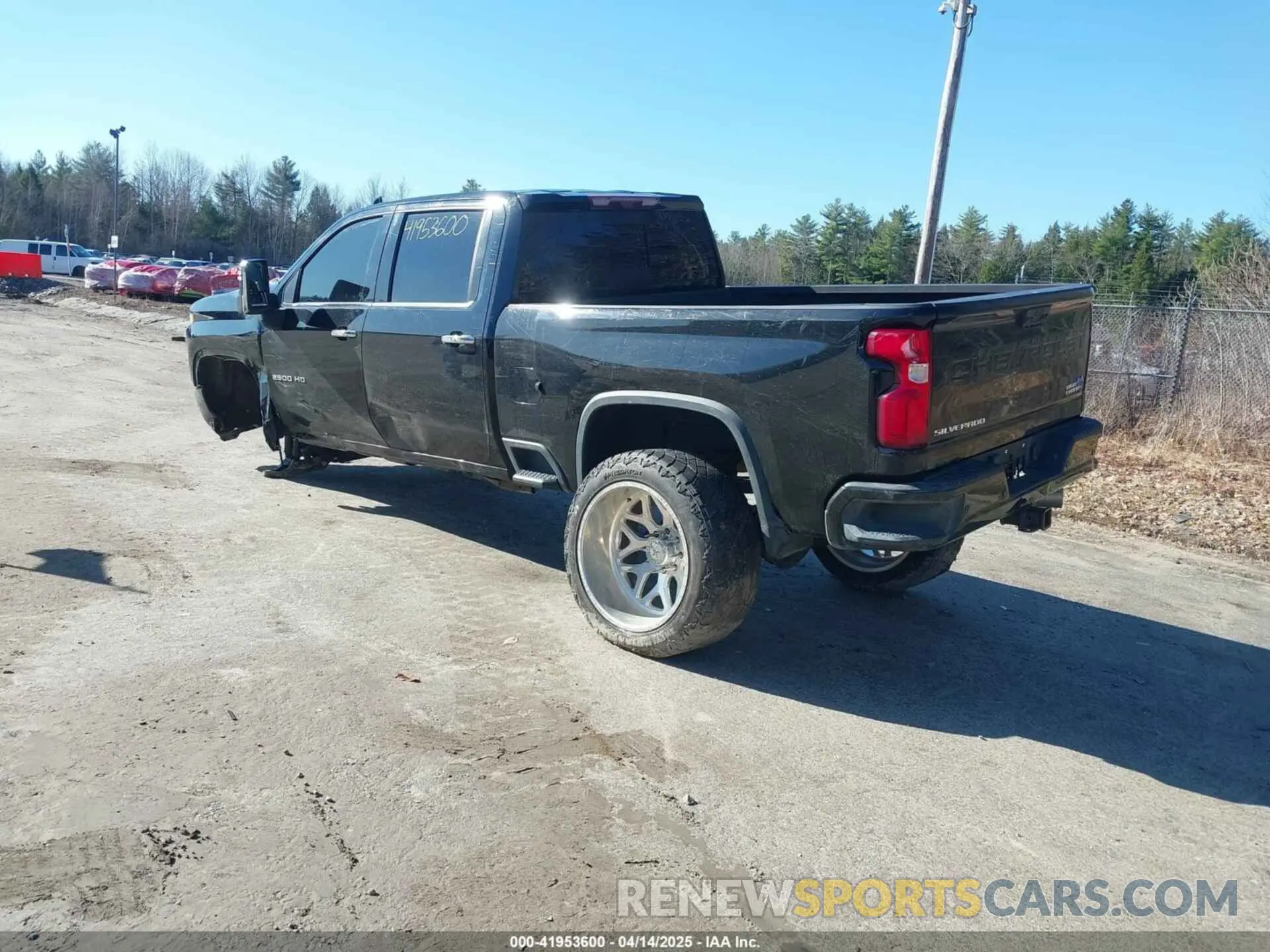 3 fotografías del automóvil dañado 1GC4YREY1LF103359 CHEVROLET SILVERADO 2500HD 2020
