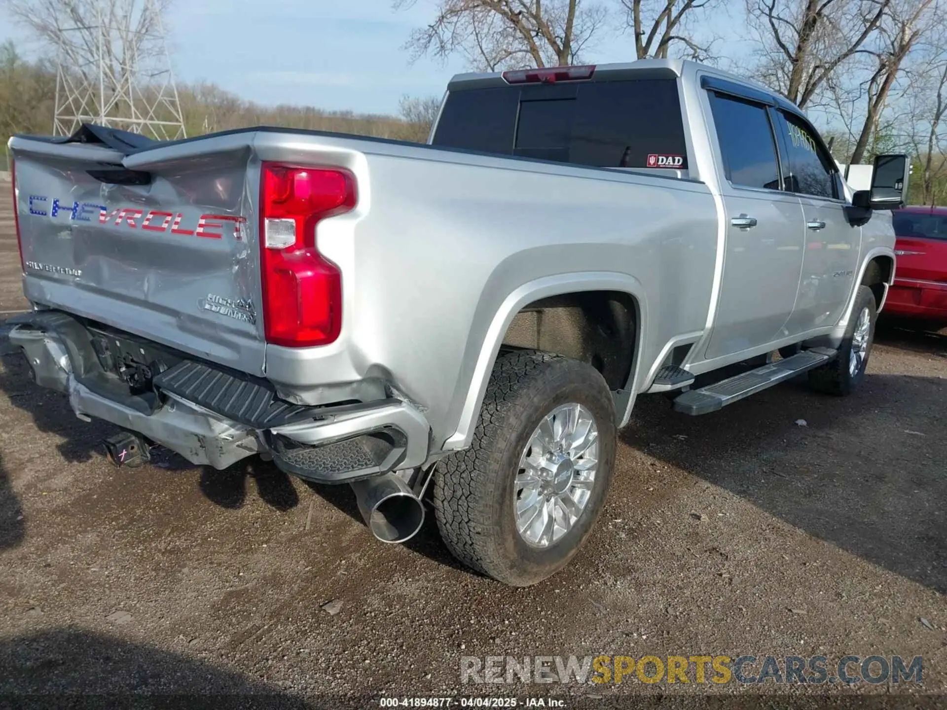 4 fotografías del automóvil dañado 1GC4YREY2LF240794 CHEVROLET SILVERADO 2500HD 2020