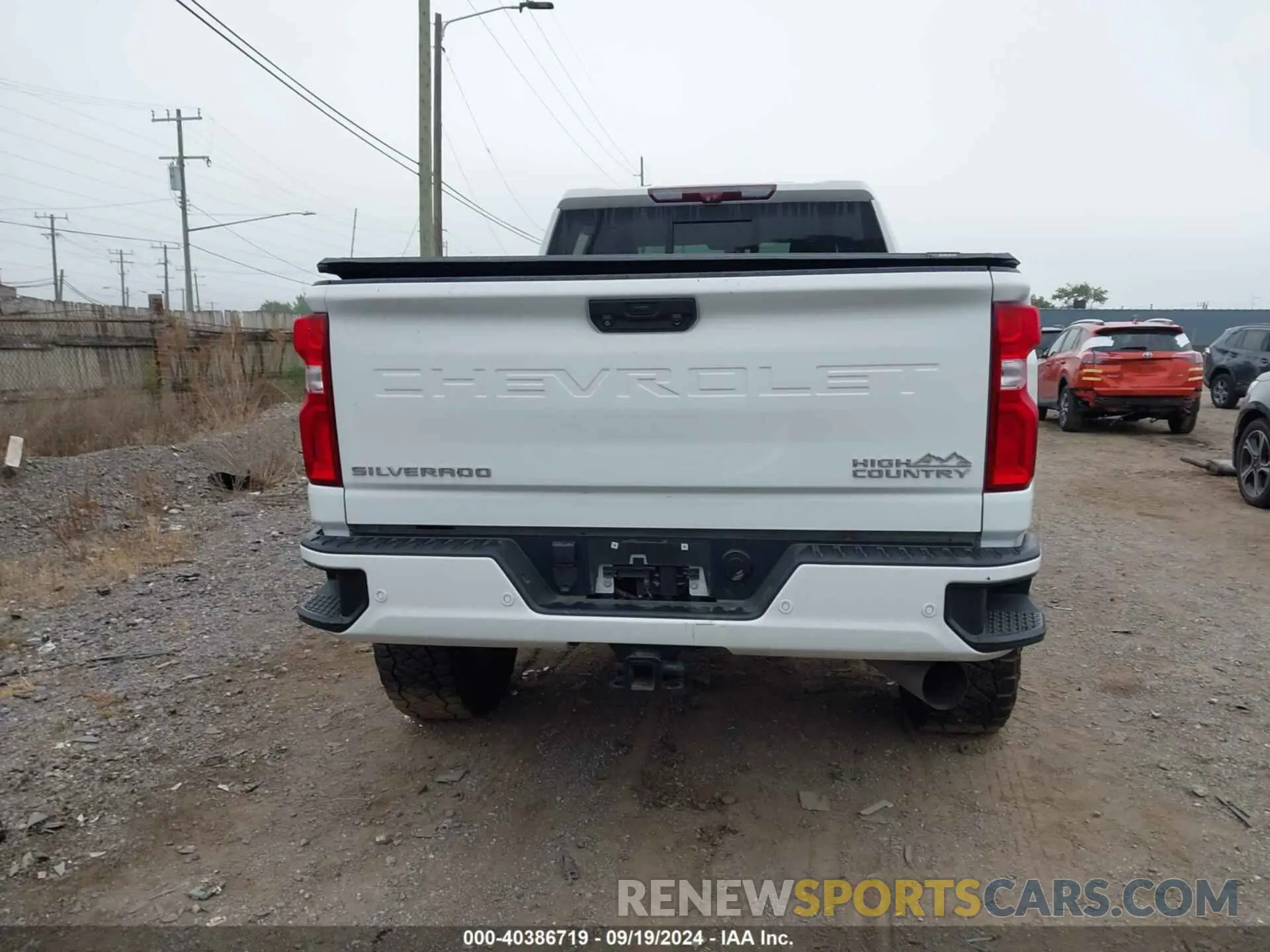 14 fotografías del automóvil dañado 1GC4YREY4LF020847 CHEVROLET SILVERADO 2500HD 2020