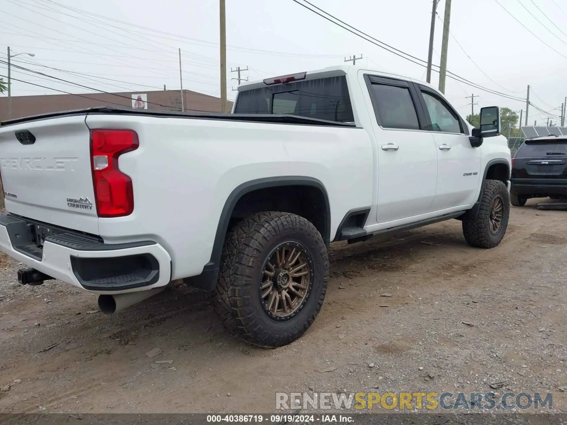 4 fotografías del automóvil dañado 1GC4YREY4LF020847 CHEVROLET SILVERADO 2500HD 2020