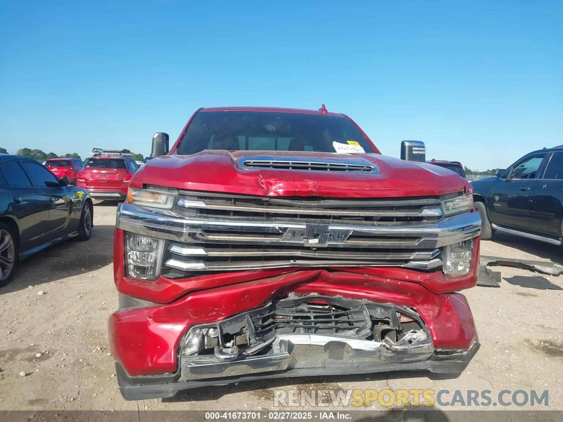 12 fotografías del automóvil dañado 1GC4YREY7LF137838 CHEVROLET SILVERADO 2500HD 2020