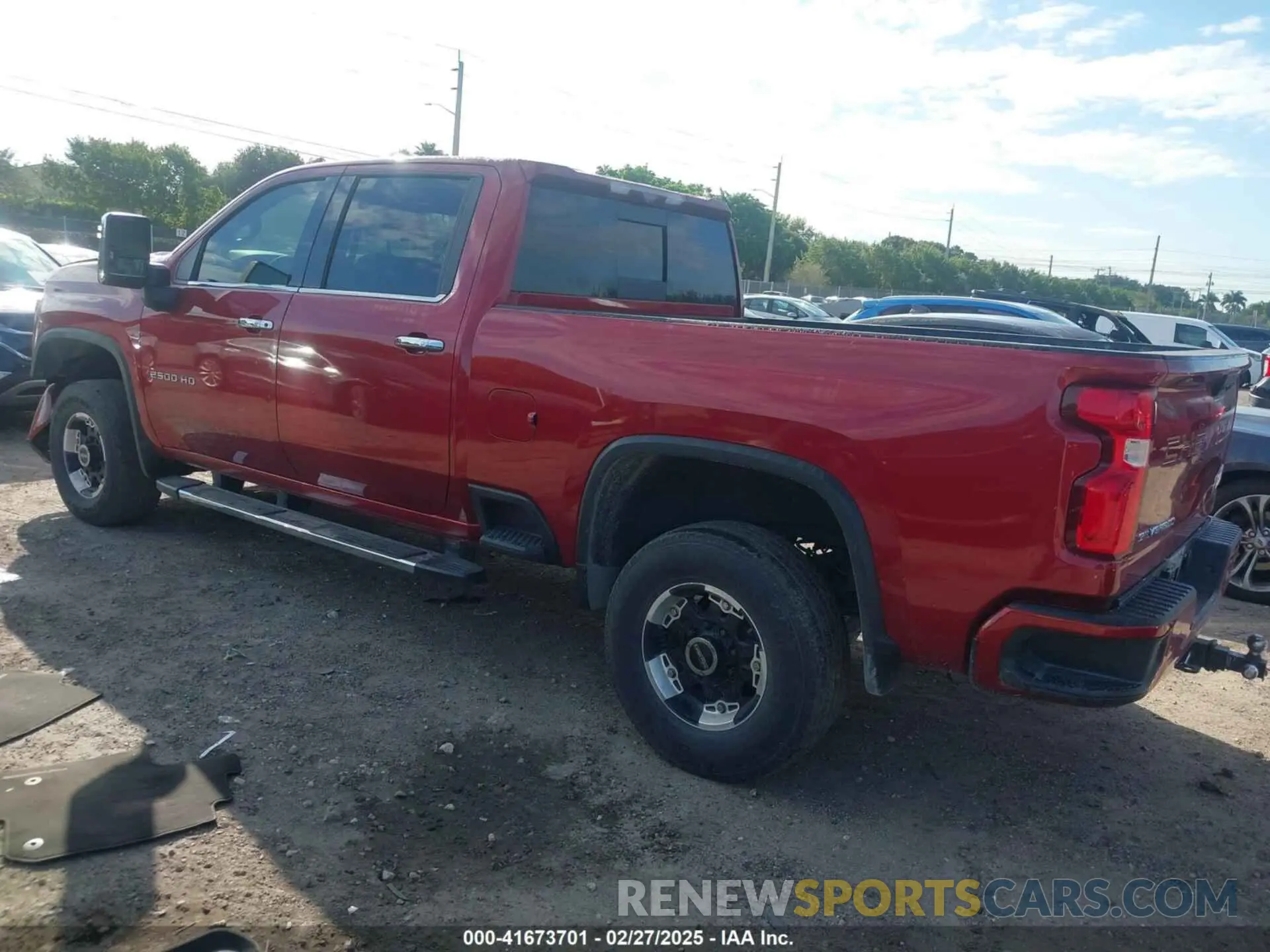 3 fotografías del automóvil dañado 1GC4YREY7LF137838 CHEVROLET SILVERADO 2500HD 2020
