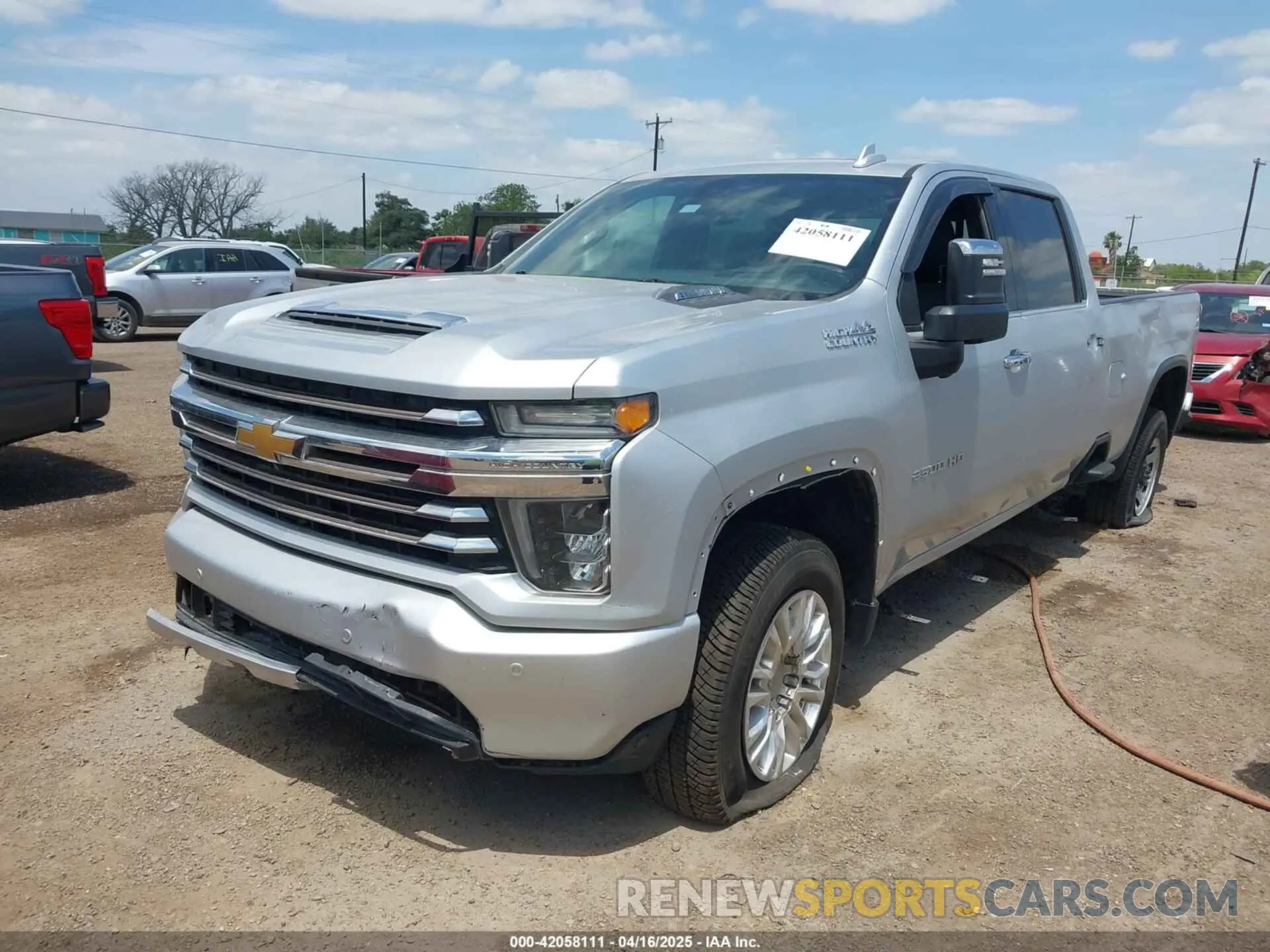 10 fotografías del automóvil dañado 1GC4YREY7LF271913 CHEVROLET SILVERADO 2500HD 2020