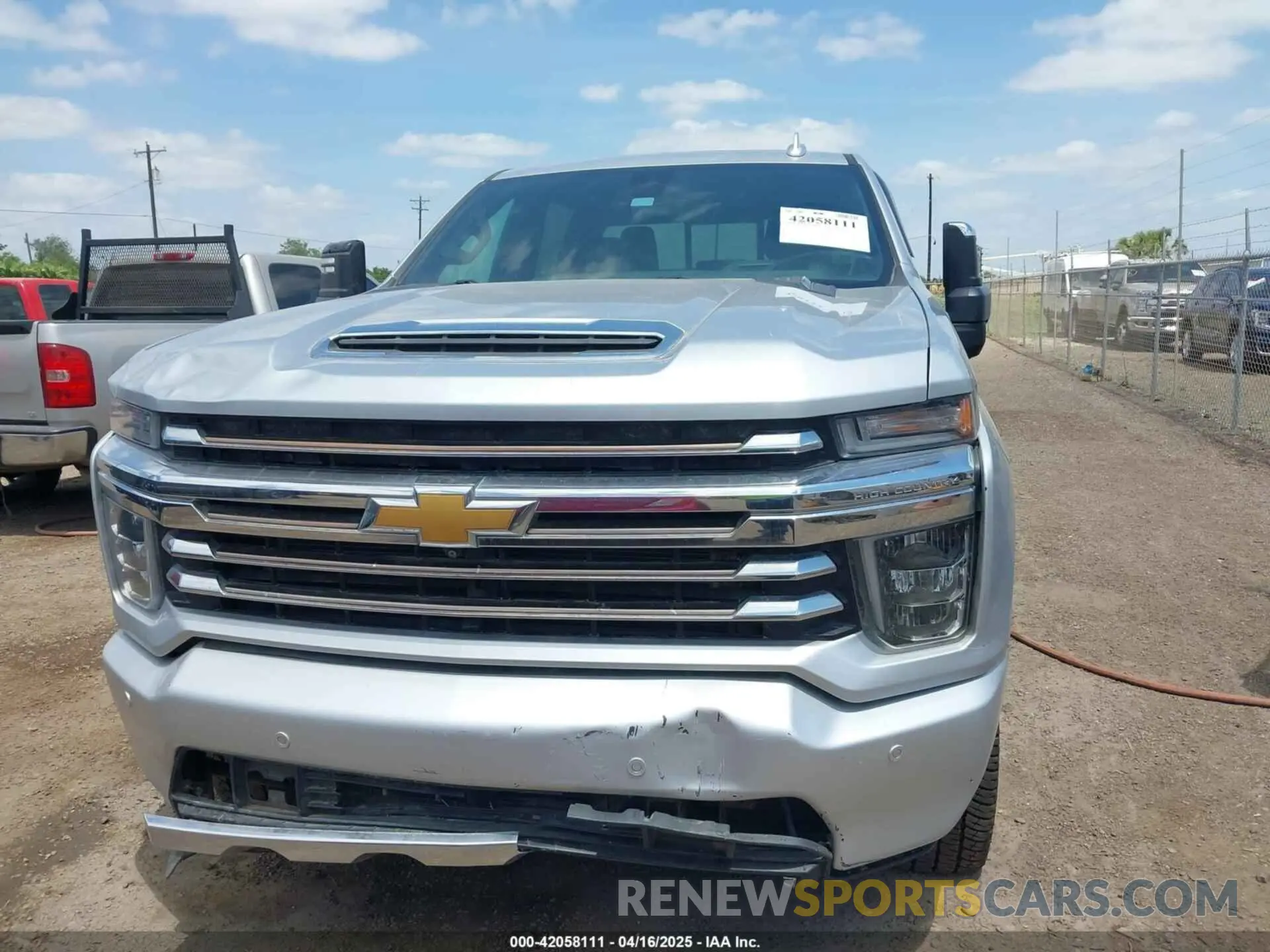 11 fotografías del automóvil dañado 1GC4YREY7LF271913 CHEVROLET SILVERADO 2500HD 2020
