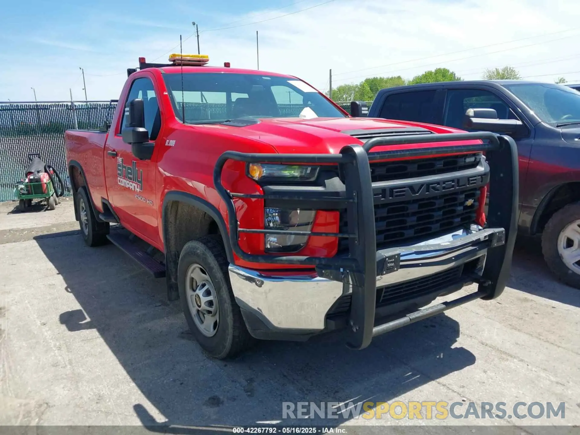 1 fotografías del automóvil dañado 1GC0WLE71MF129129 CHEVROLET SILVERADO 2500HD 2021