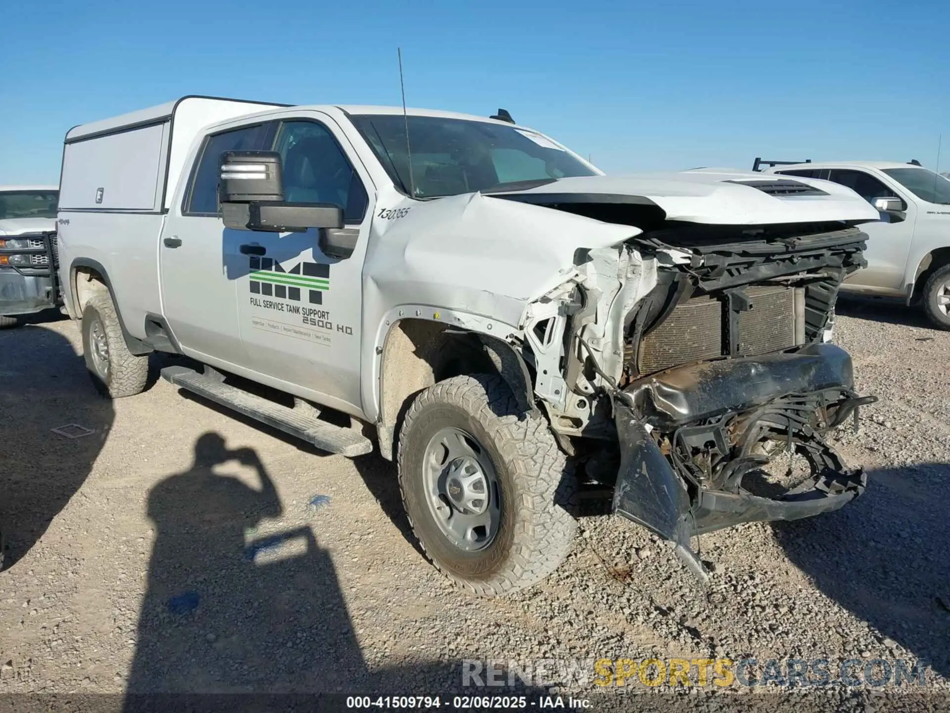 12 fotografías del automóvil dañado 1GC1YLE78MF266650 CHEVROLET SILVERADO 2500HD 2021