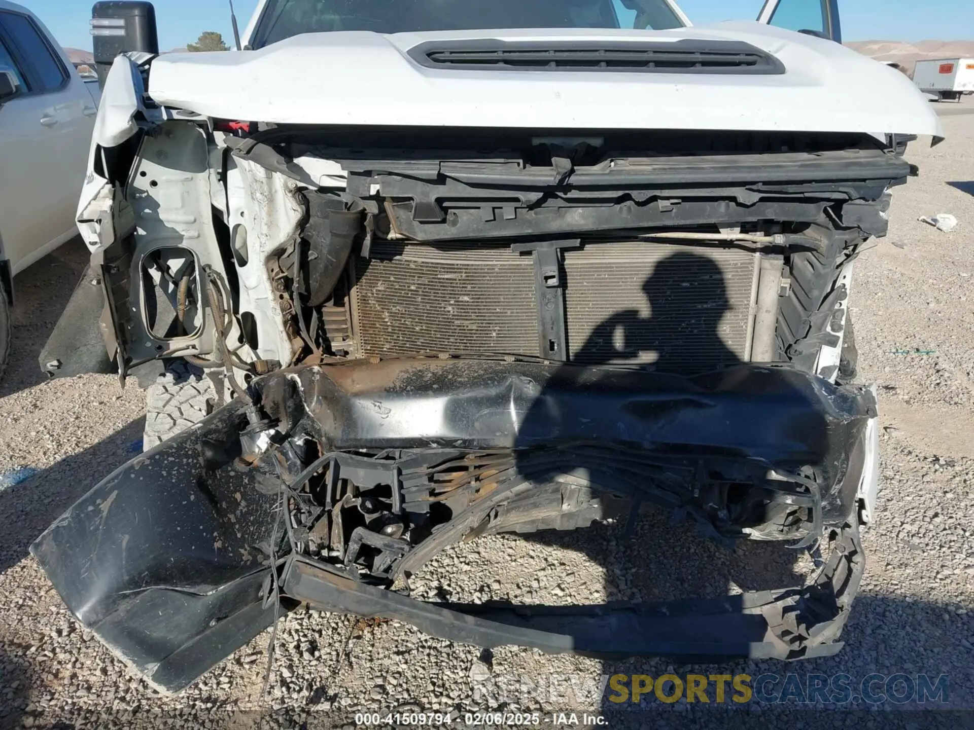 6 fotografías del automóvil dañado 1GC1YLE78MF266650 CHEVROLET SILVERADO 2500HD 2021