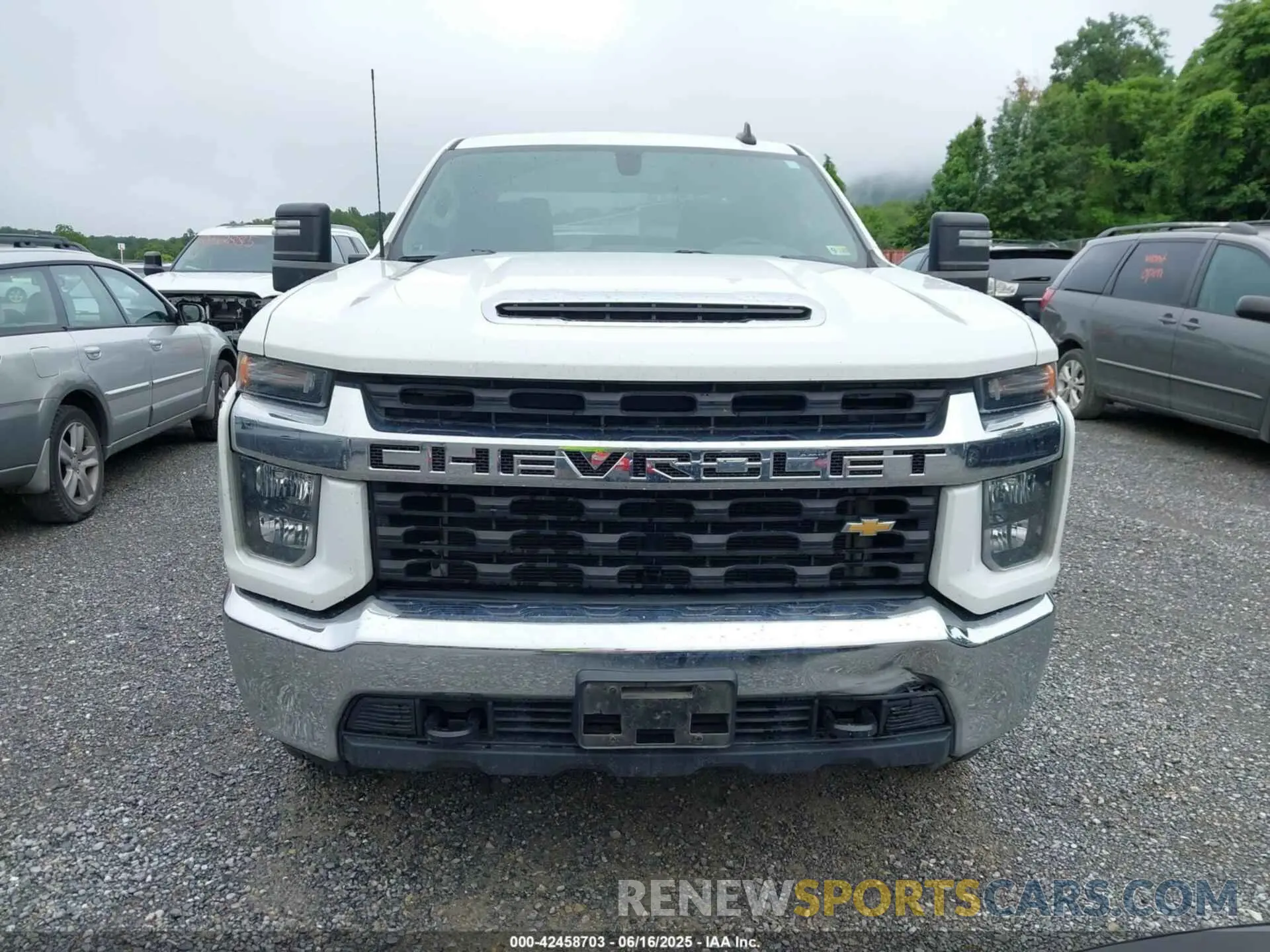 13 fotografías del automóvil dañado 1GC1YNE73MF297641 CHEVROLET SILVERADO 2500HD 2021