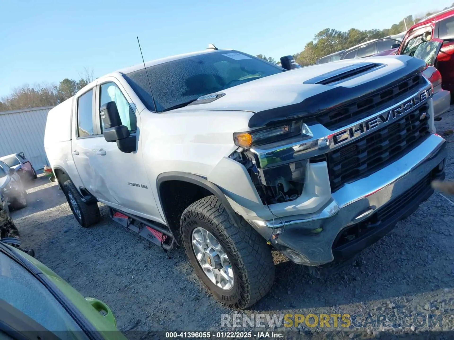13 fotografías del automóvil dañado 1GC1YNEY0MF261222 CHEVROLET SILVERADO 2500HD 2021