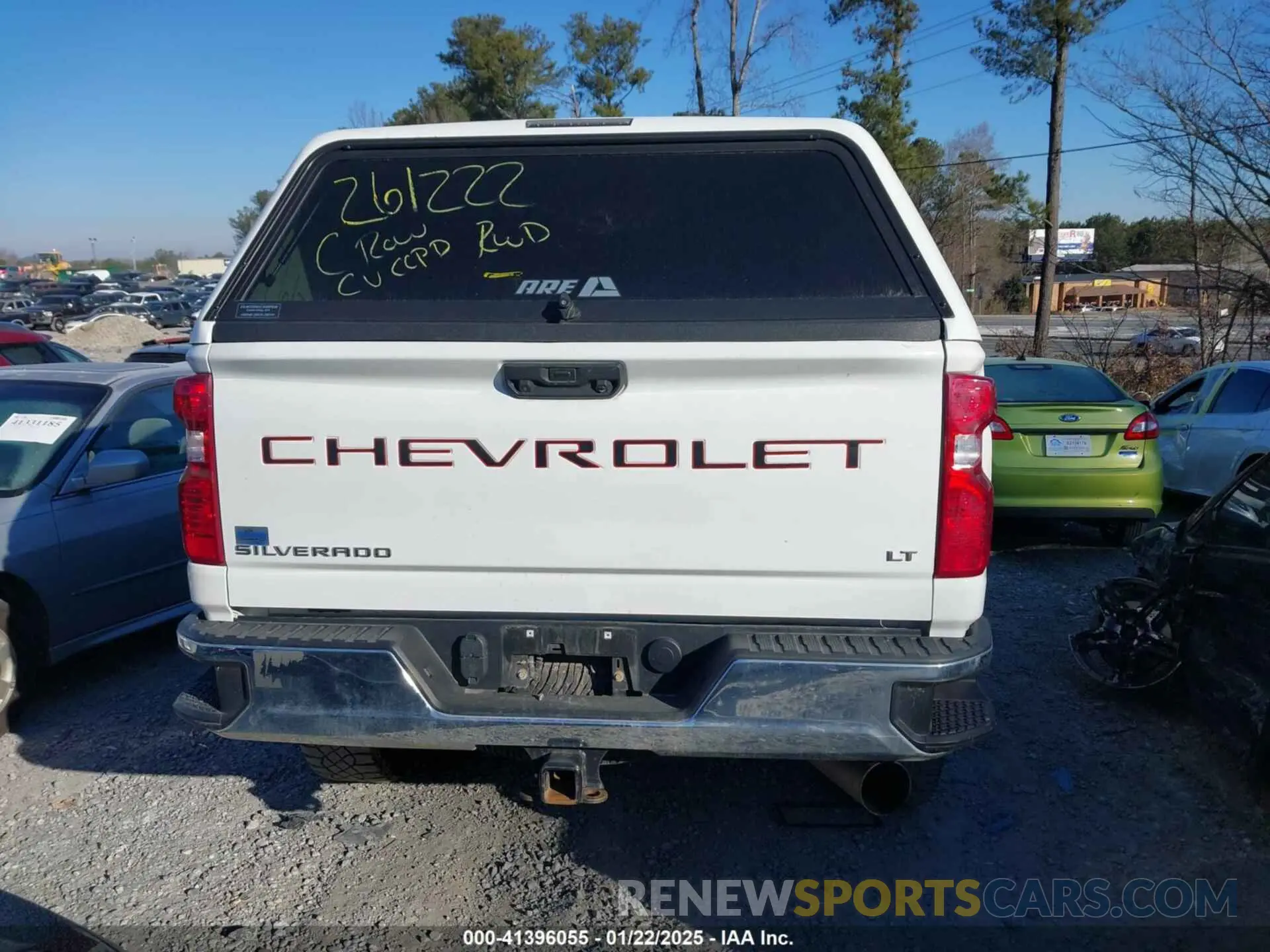 16 fotografías del automóvil dañado 1GC1YNEY0MF261222 CHEVROLET SILVERADO 2500HD 2021
