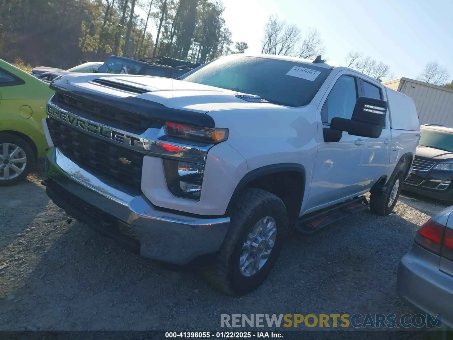 2 fotografías del automóvil dañado 1GC1YNEY0MF261222 CHEVROLET SILVERADO 2500HD 2021