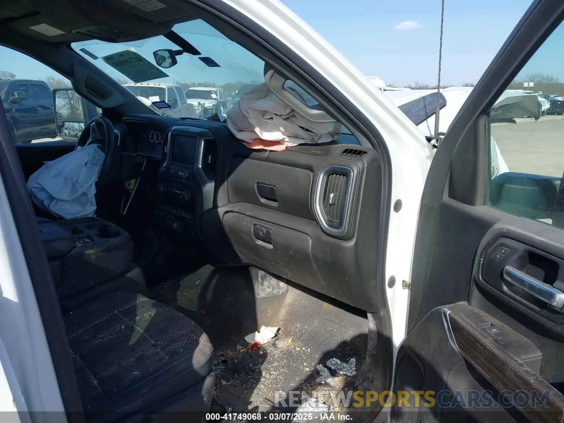 5 fotografías del automóvil dañado 1GC1YNEY5MF272541 CHEVROLET SILVERADO 2500HD 2021