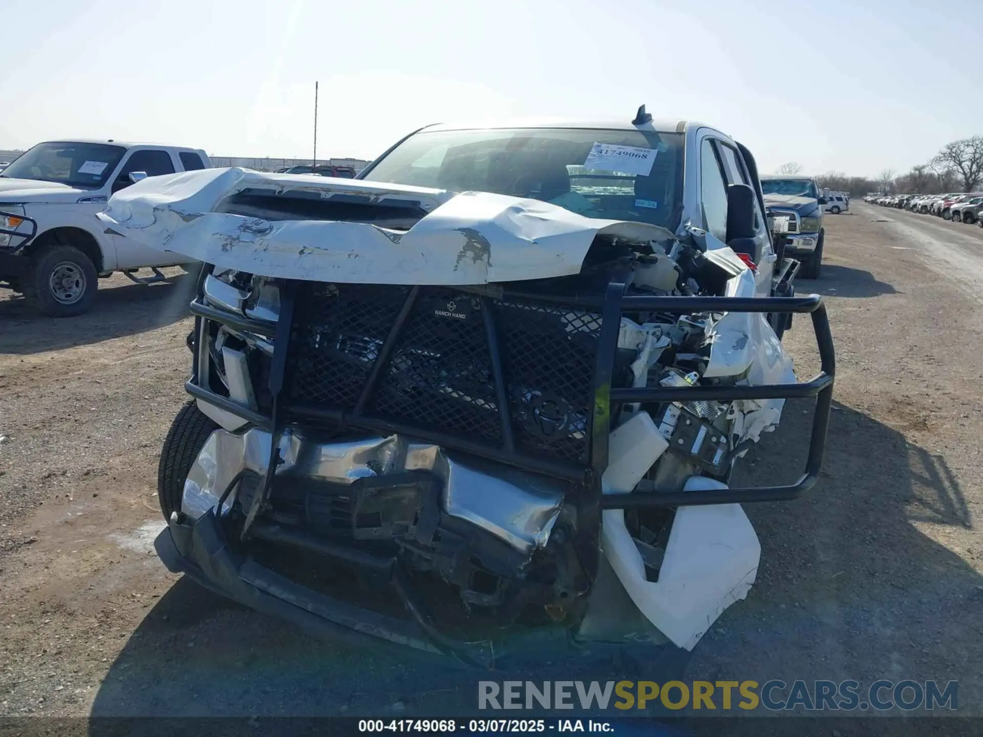 6 fotografías del automóvil dañado 1GC1YNEY5MF272541 CHEVROLET SILVERADO 2500HD 2021