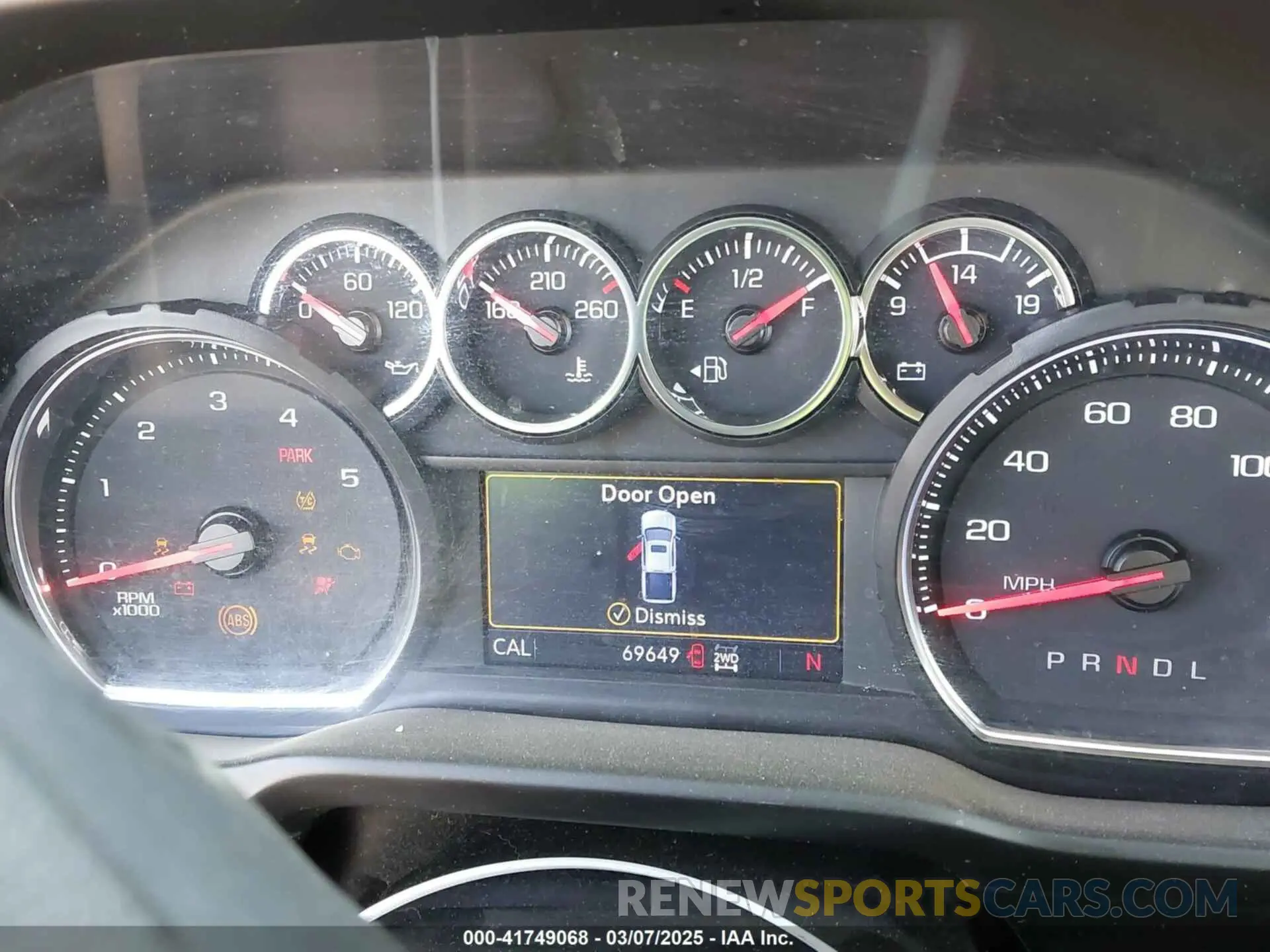 7 fotografías del automóvil dañado 1GC1YNEY5MF272541 CHEVROLET SILVERADO 2500HD 2021