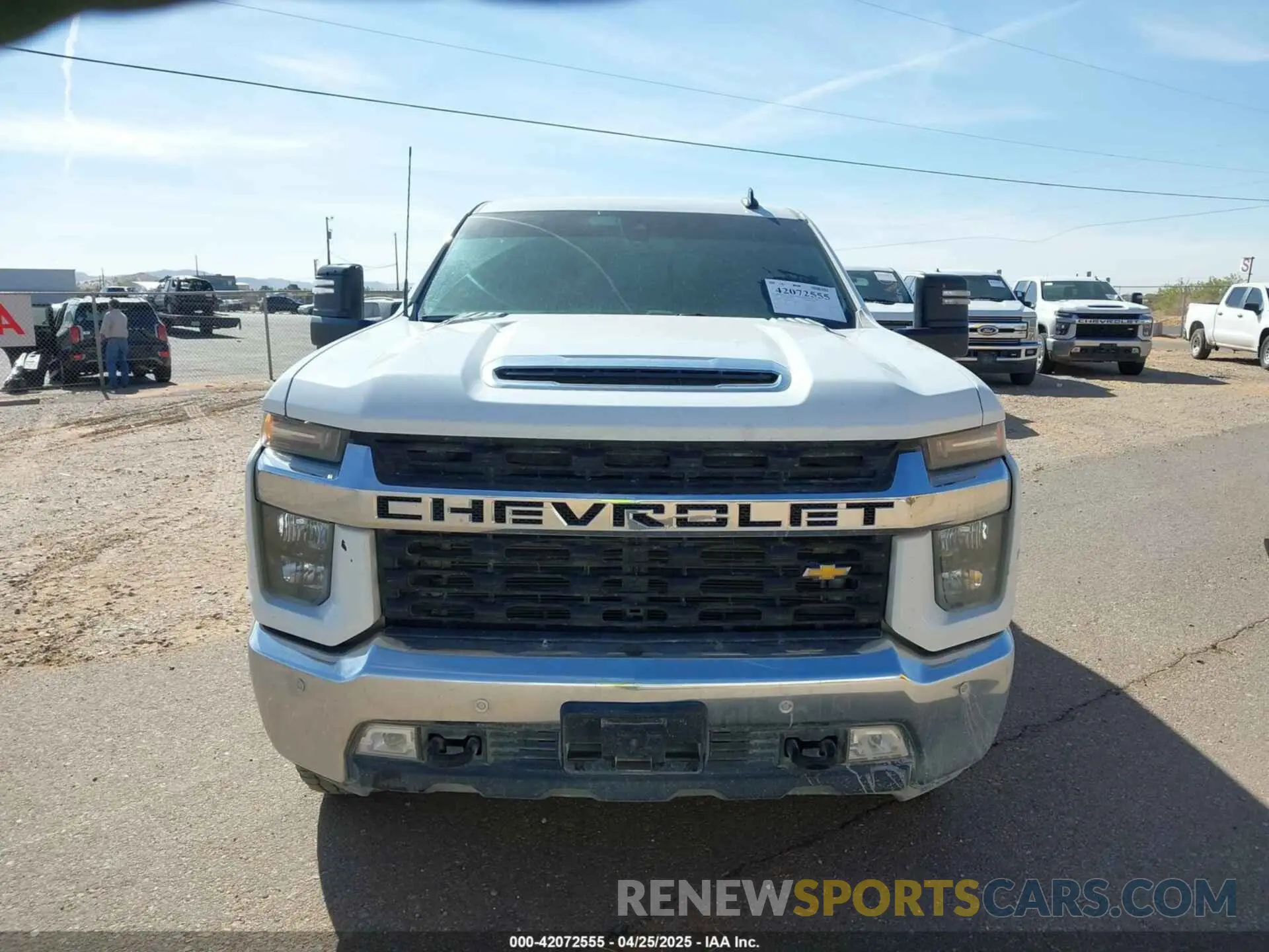 12 fotografías del automóvil dañado 1GC1YNEY9MF173804 CHEVROLET SILVERADO 2500HD 2021