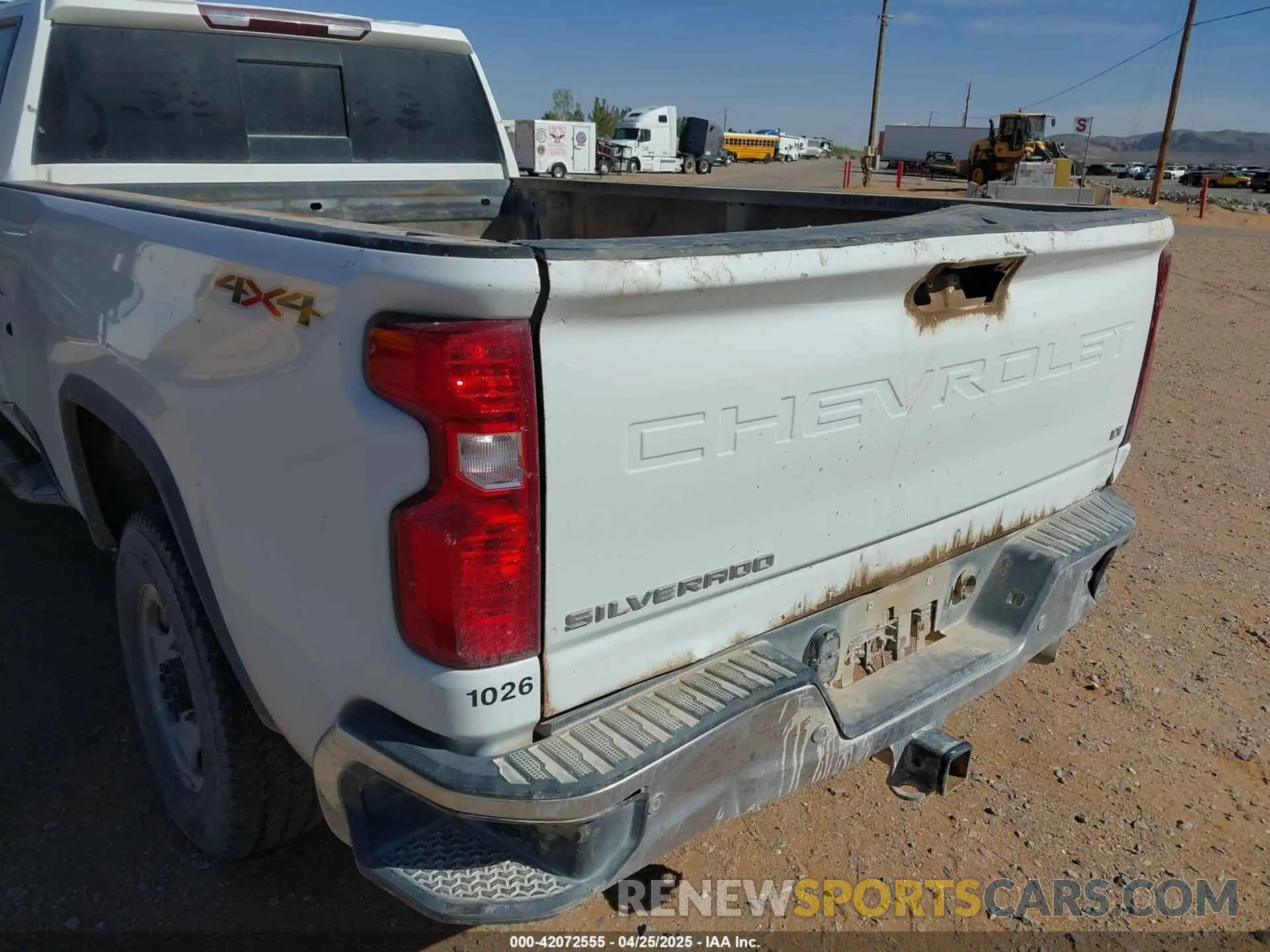 6 fotografías del automóvil dañado 1GC1YNEY9MF173804 CHEVROLET SILVERADO 2500HD 2021