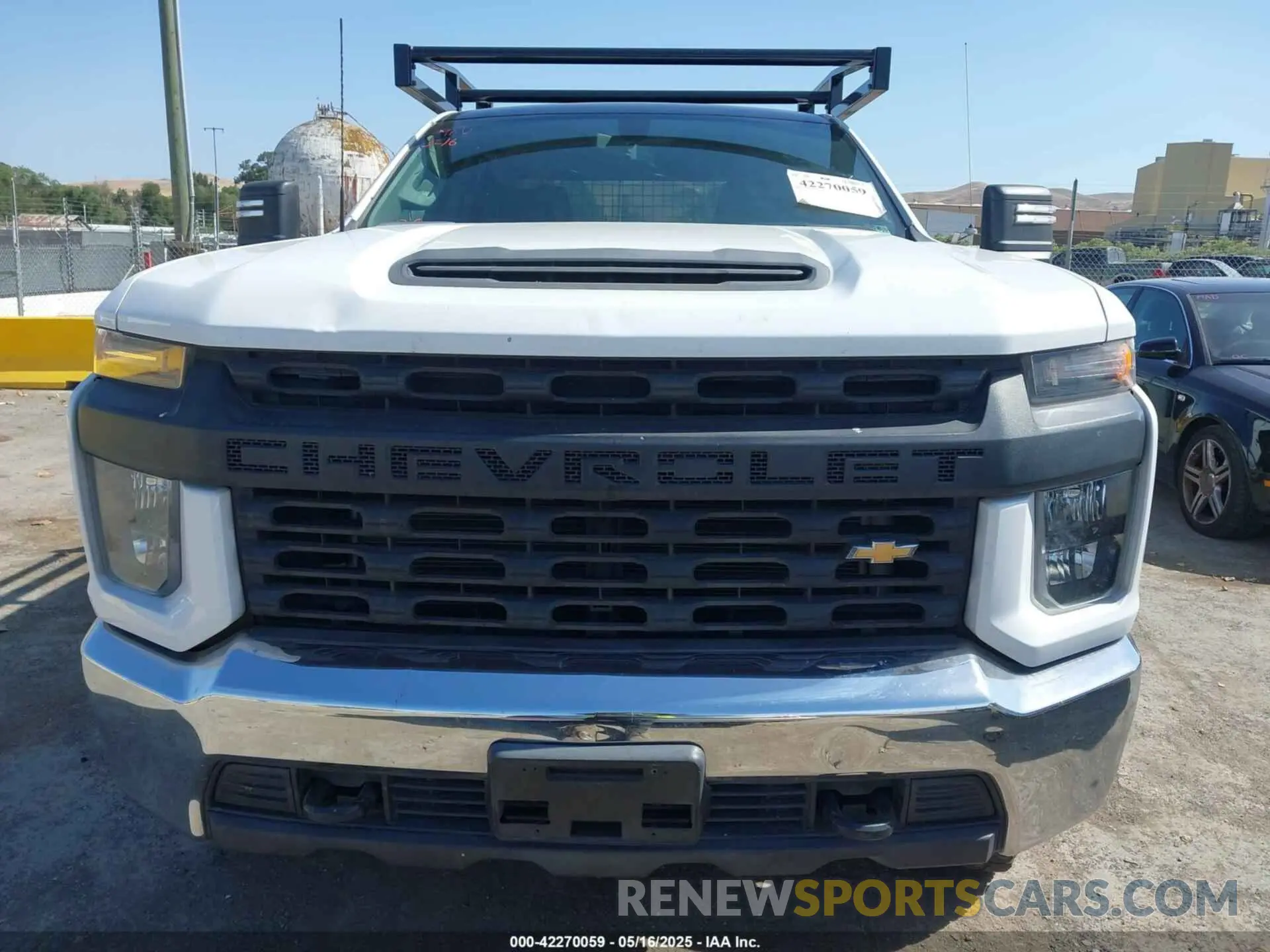 11 fotografías del automóvil dañado 1GC2YLE75MF175176 CHEVROLET SILVERADO 2500HD 2021