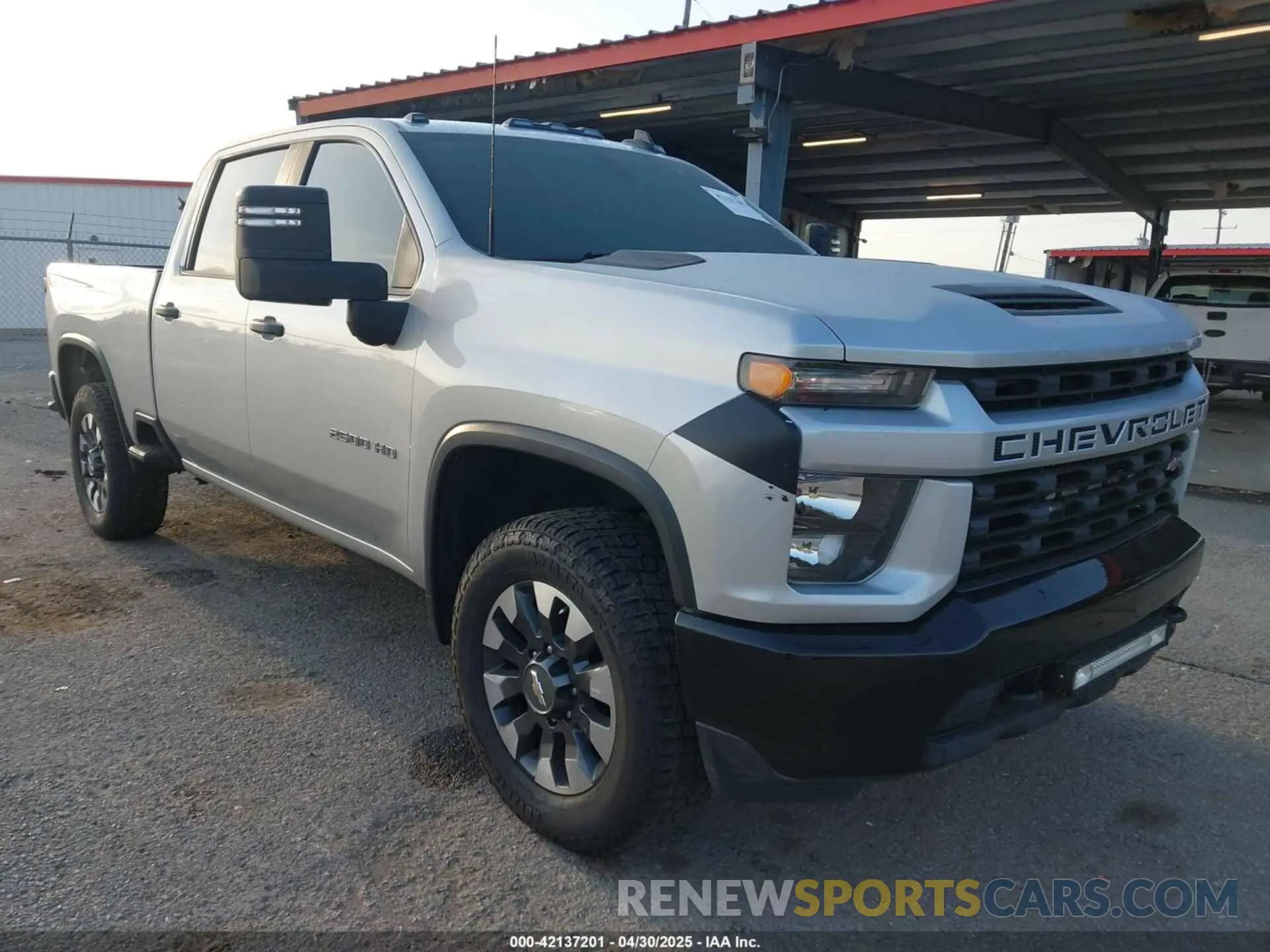 1 fotografías del automóvil dañado 1GC4WME70MF305286 CHEVROLET SILVERADO 2500HD 2021