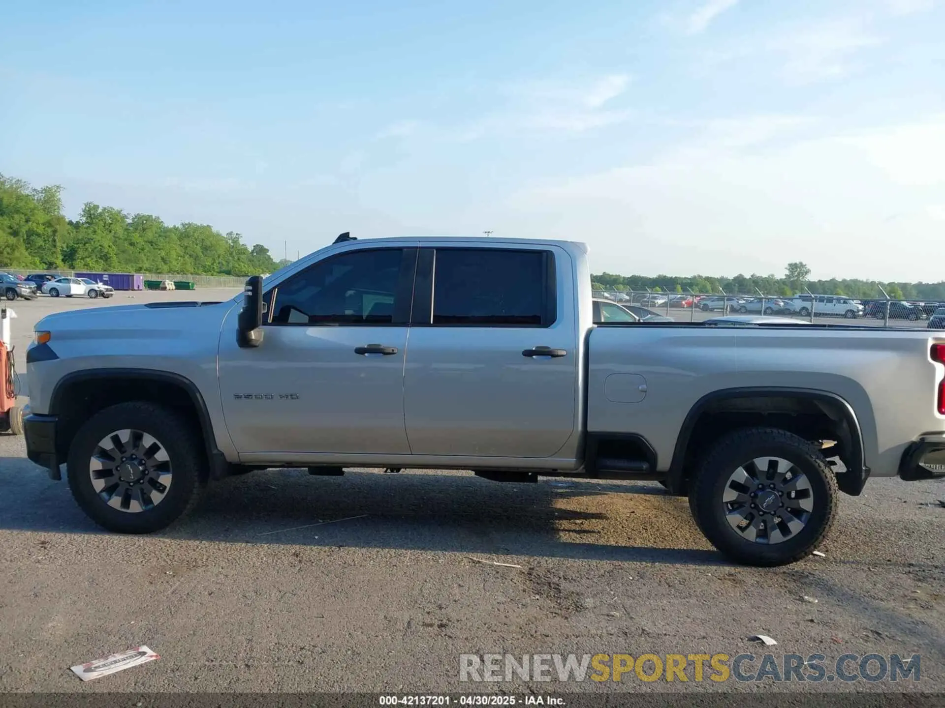 14 fotografías del automóvil dañado 1GC4WME70MF305286 CHEVROLET SILVERADO 2500HD 2021