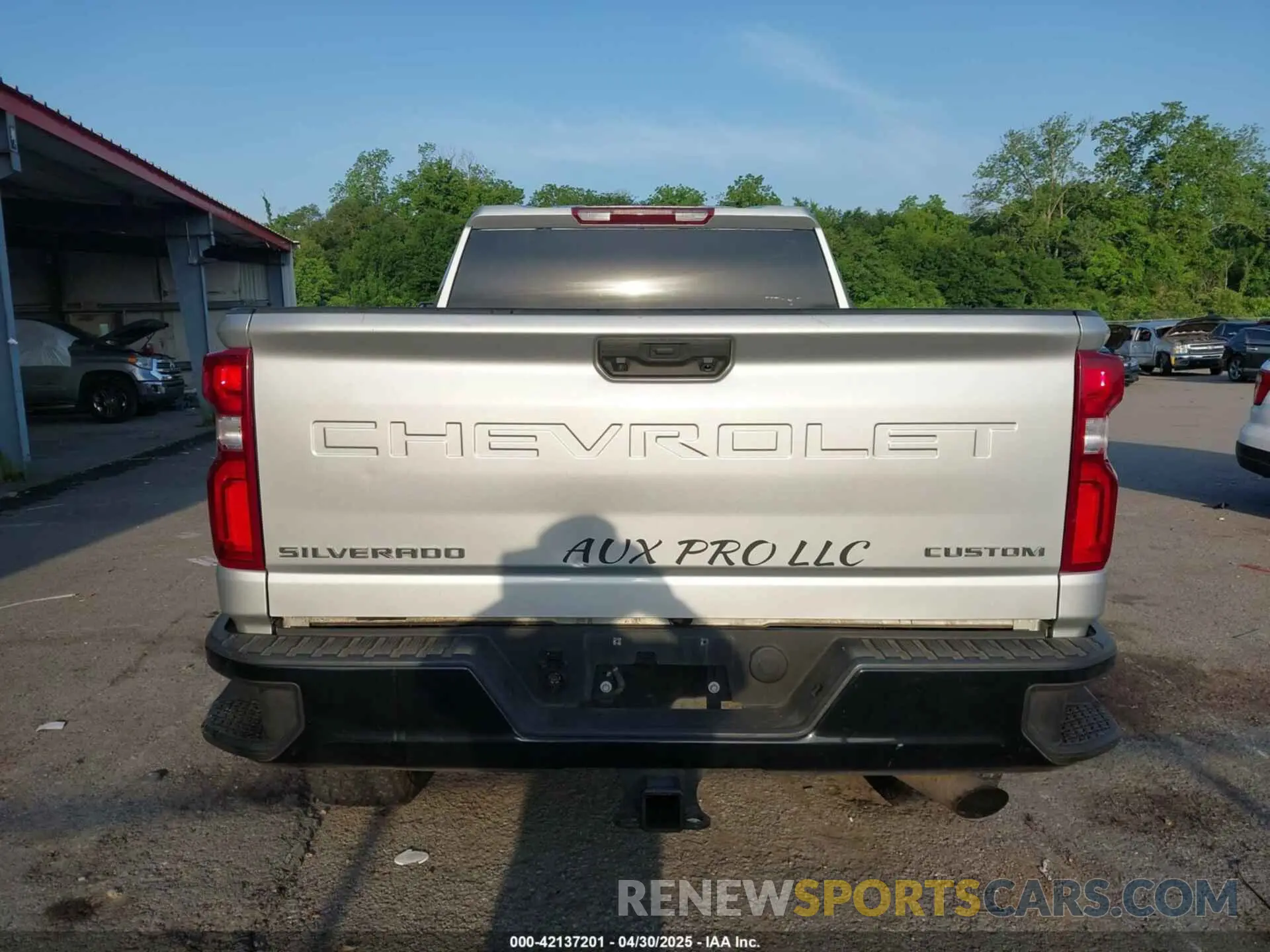 15 fotografías del automóvil dañado 1GC4WME70MF305286 CHEVROLET SILVERADO 2500HD 2021