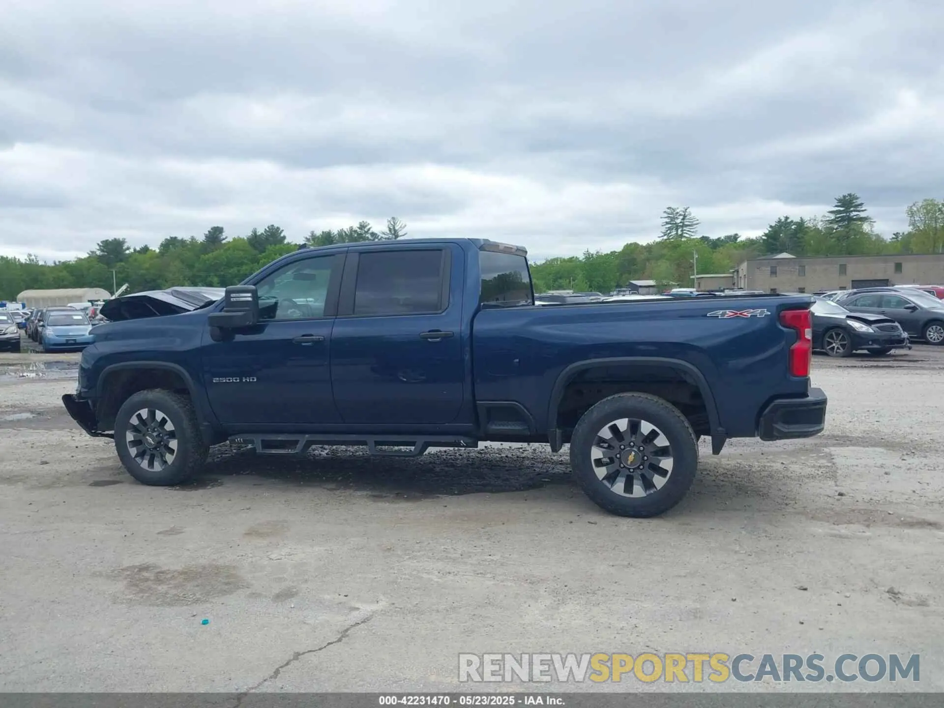 14 fotografías del automóvil dañado 1GC4YME75MF160093 CHEVROLET SILVERADO 2500HD 2021