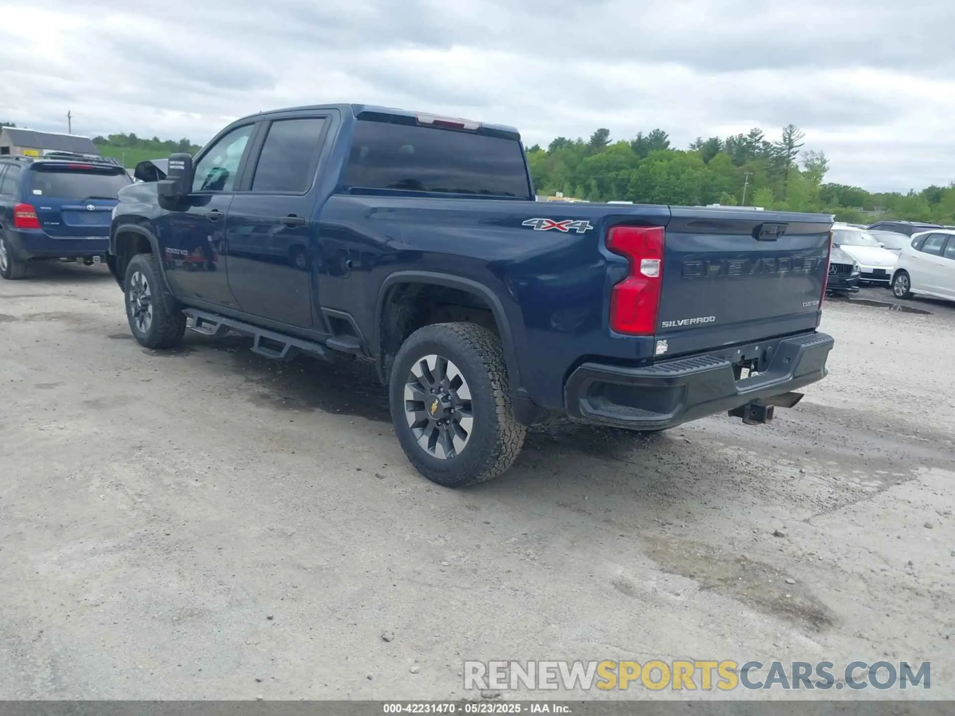 3 fotografías del automóvil dañado 1GC4YME75MF160093 CHEVROLET SILVERADO 2500HD 2021