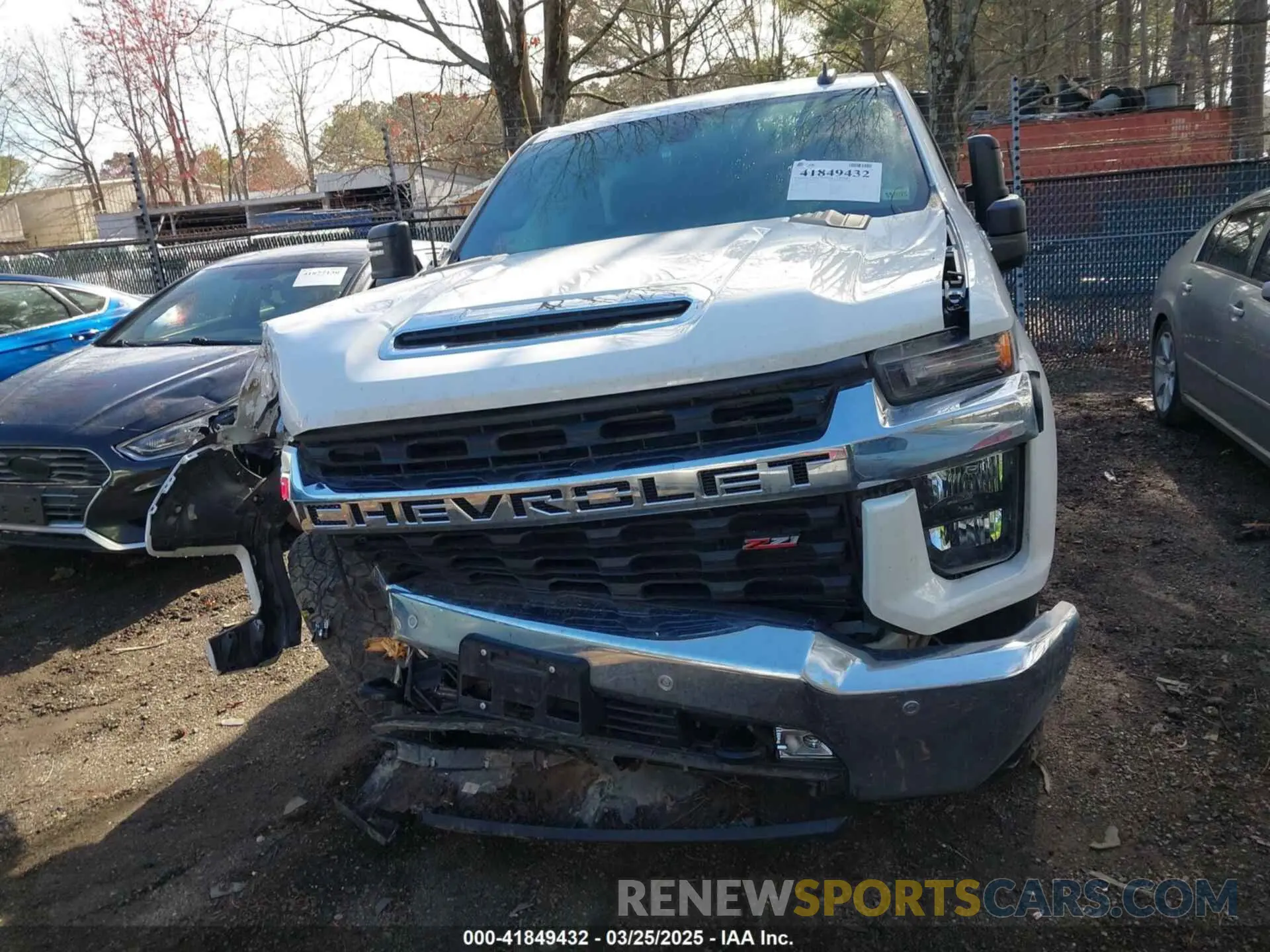 13 fotografías del automóvil dañado 1GC4YNE77MF226245 CHEVROLET SILVERADO 2500HD 2021