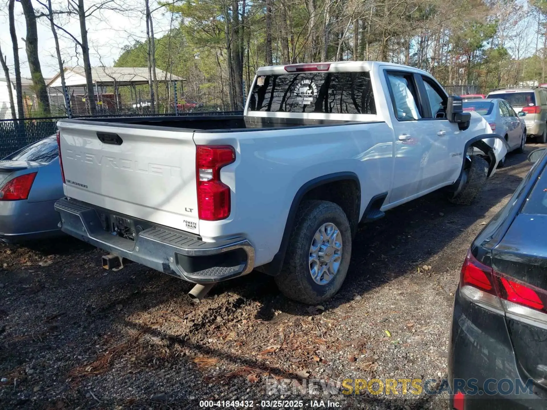 4 fotografías del automóvil dañado 1GC4YNE77MF226245 CHEVROLET SILVERADO 2500HD 2021